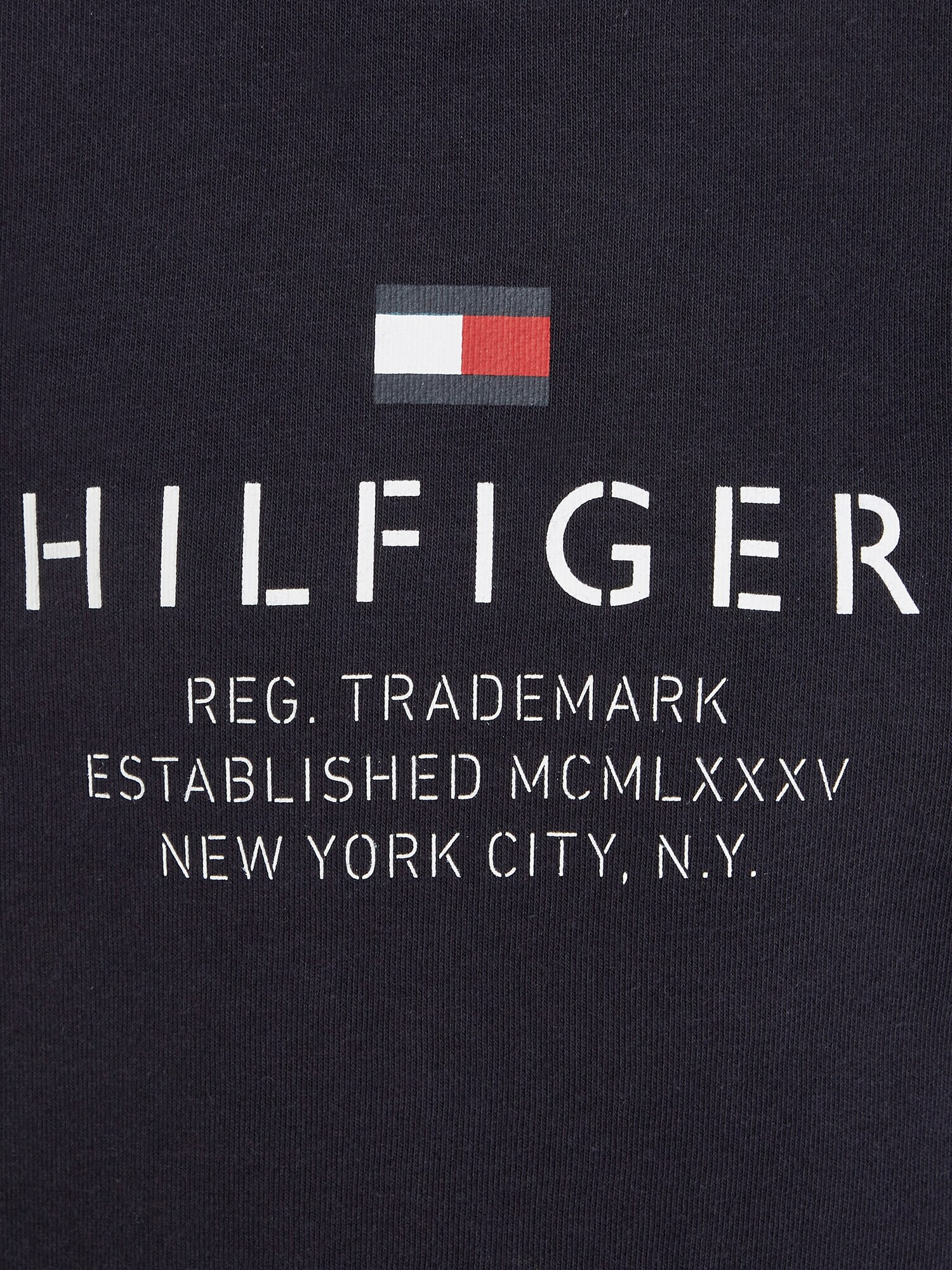 TOMMY HILFIGER Mikina námornícka modrá / červená / biela - Pepit.sk