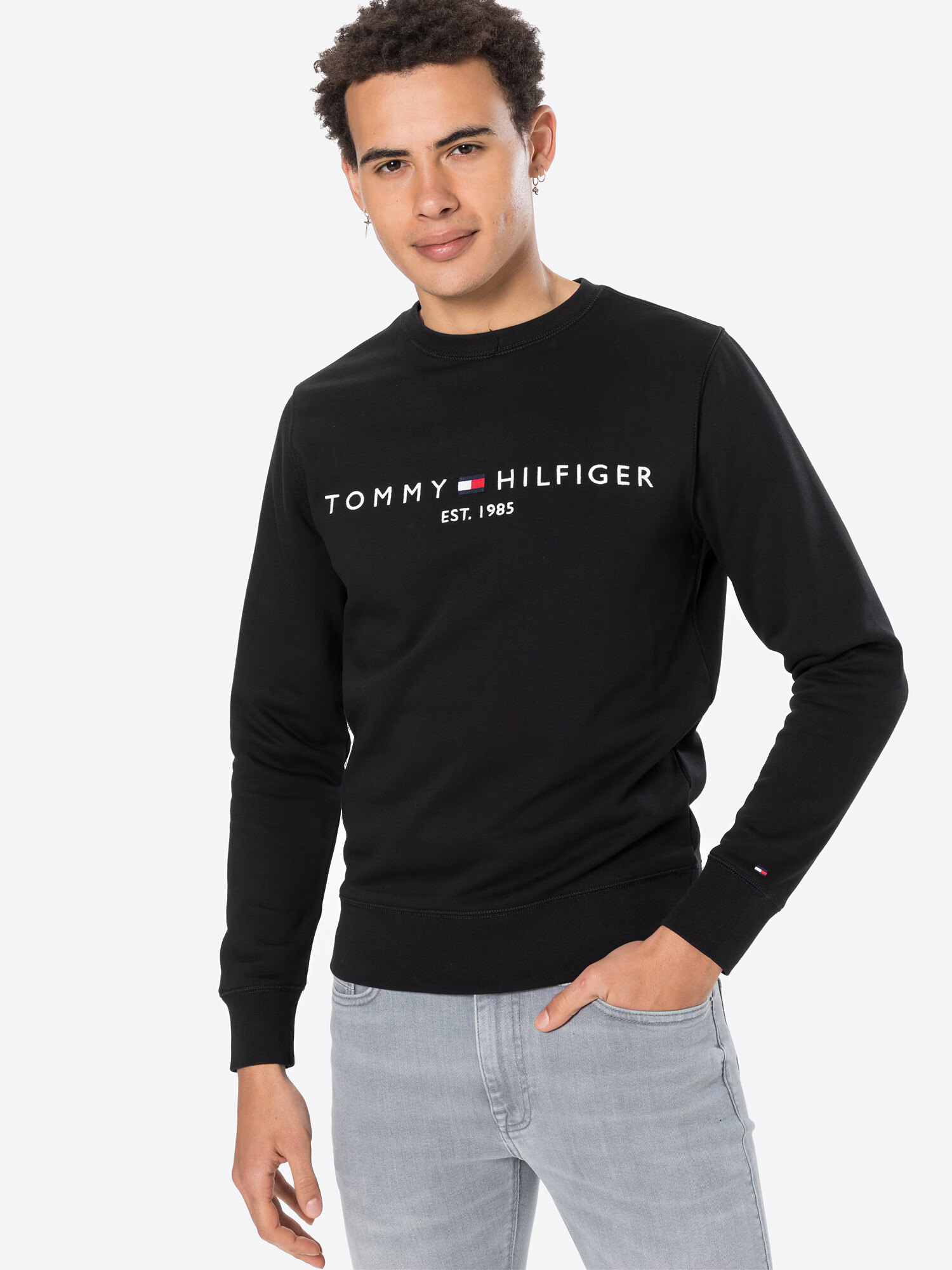 TOMMY HILFIGER Mikina námornícka modrá / červená / čierna / biela - Pepit.sk