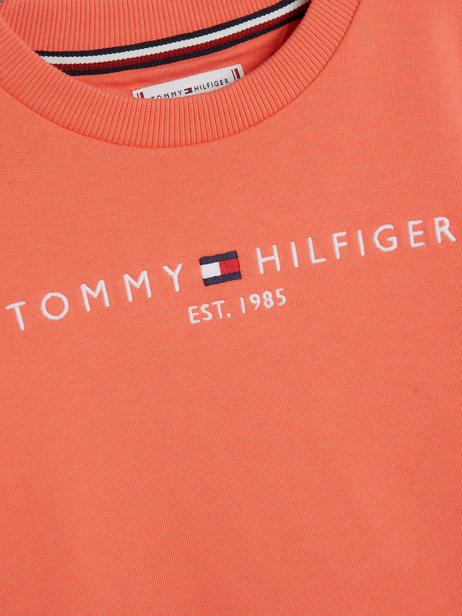 TOMMY HILFIGER Mikina námornícka modrá / červená / oranžovo červená / biela - Pepit.sk