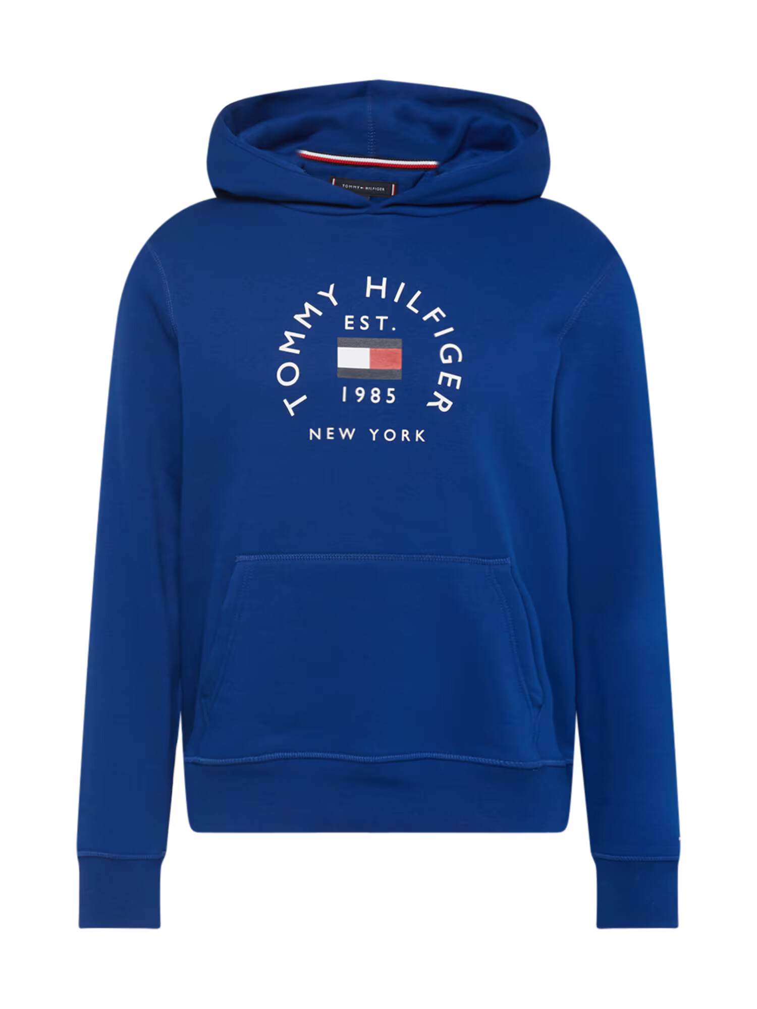 TOMMY HILFIGER Mikina námornícka modrá / grenadínová / biela - Pepit.sk