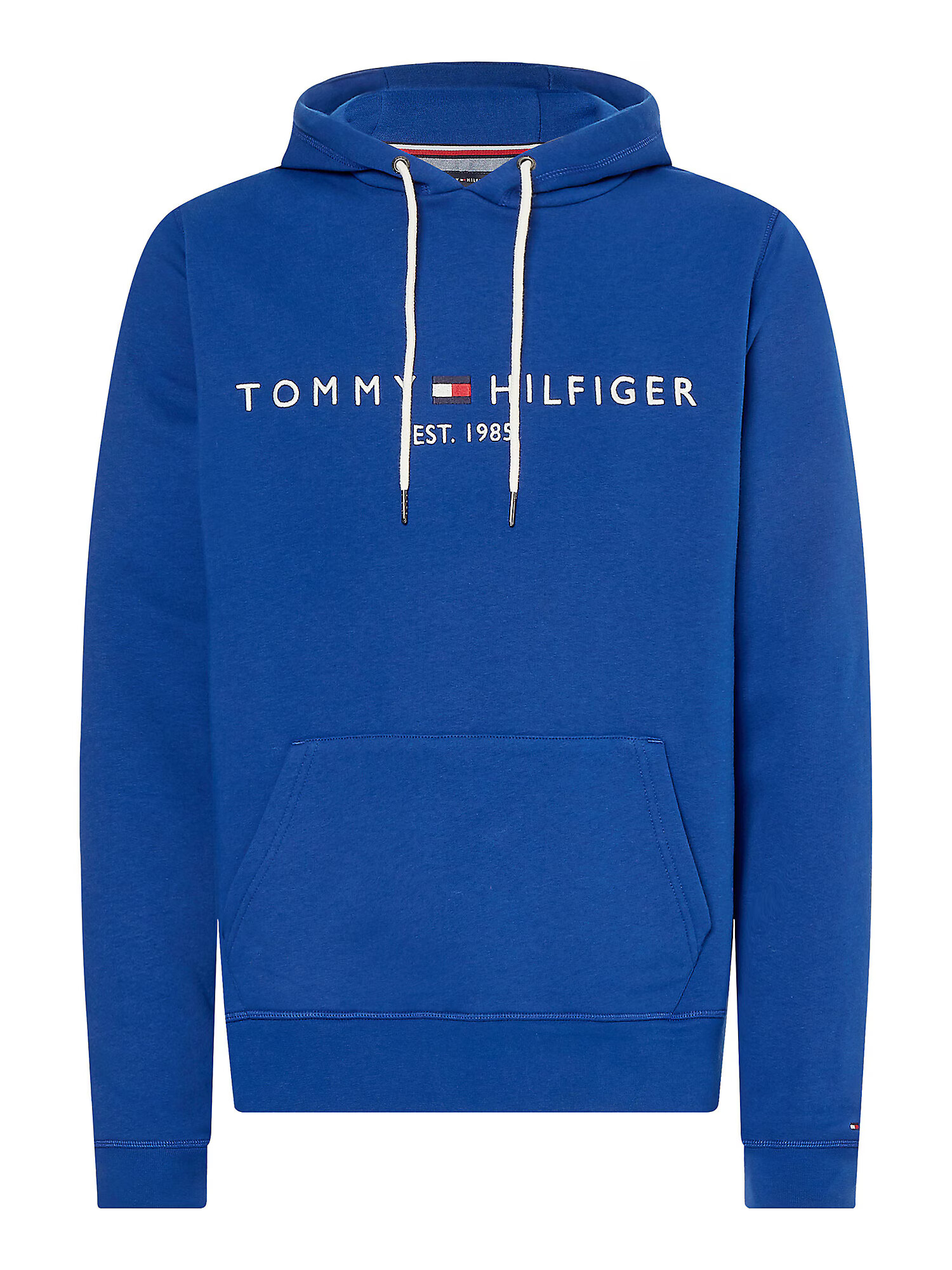 TOMMY HILFIGER Mikina námornícka modrá / kráľovská modrá / jasne červená / biela - Pepit.sk