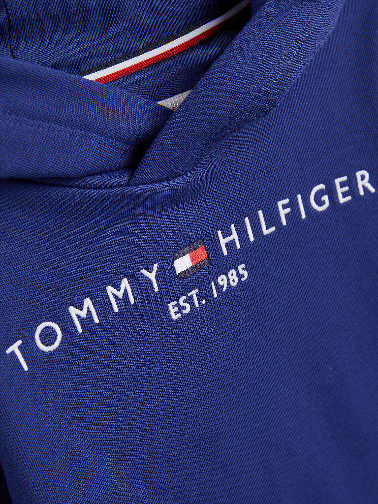 TOMMY HILFIGER Mikina námornícka modrá / šedobiela - Pepit.sk