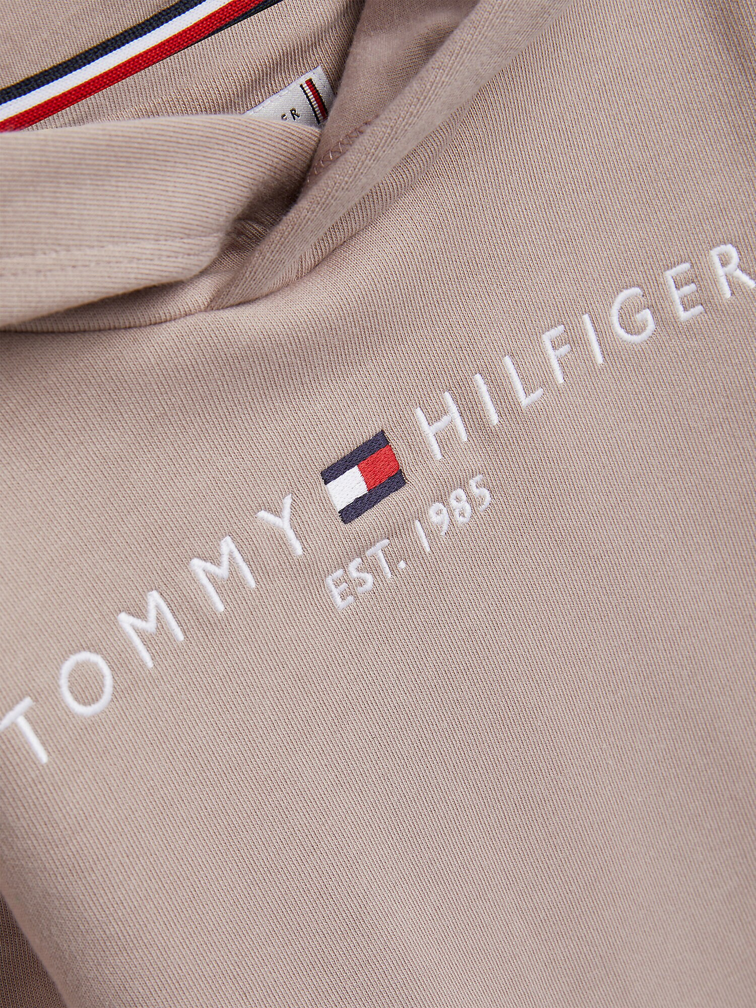 TOMMY HILFIGER Mikina námornícka modrá / sivobéžová / červená / biela - Pepit.sk