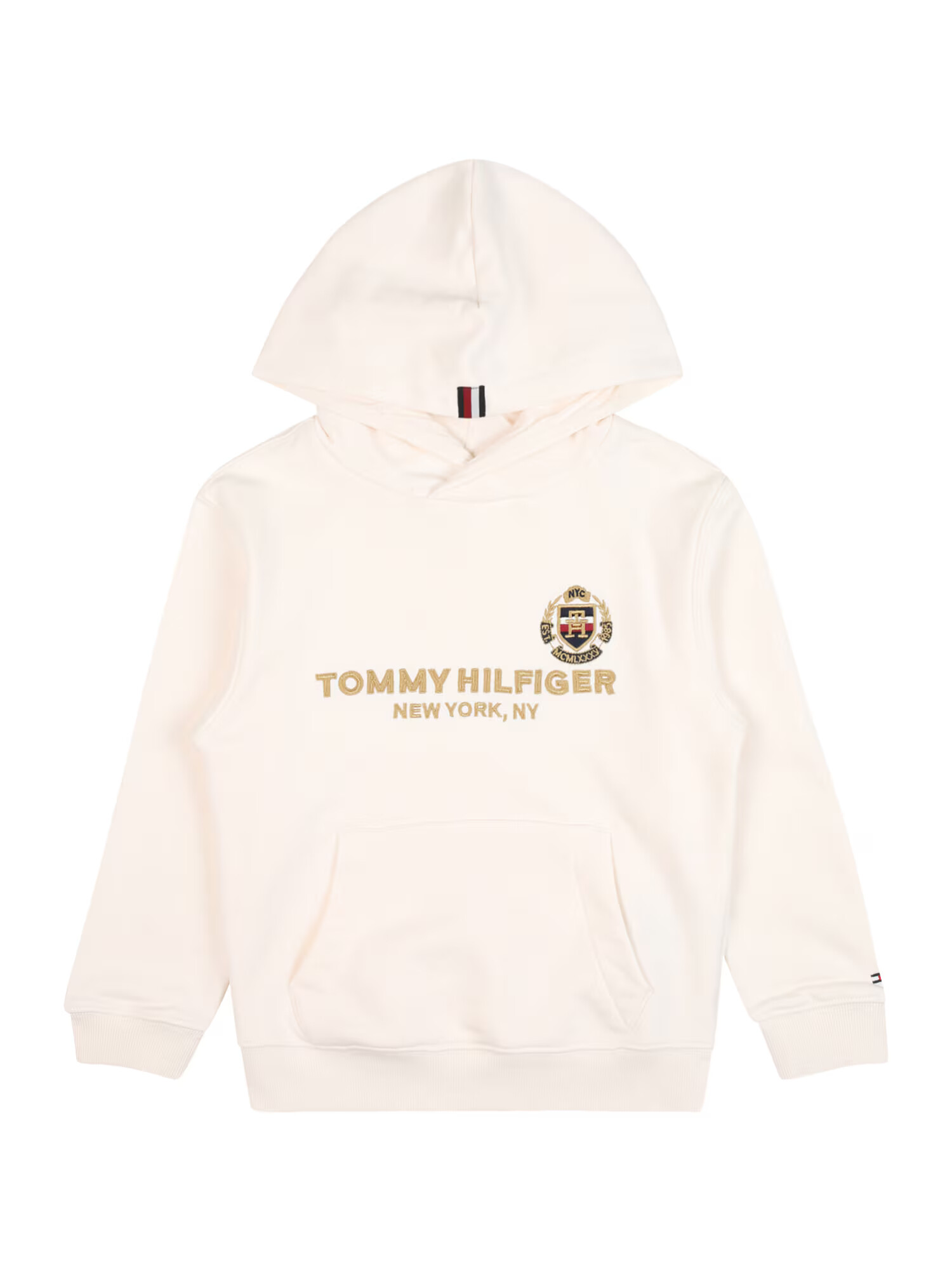 TOMMY HILFIGER Mikina námornícka modrá / zlatá / červená / biela - Pepit.sk