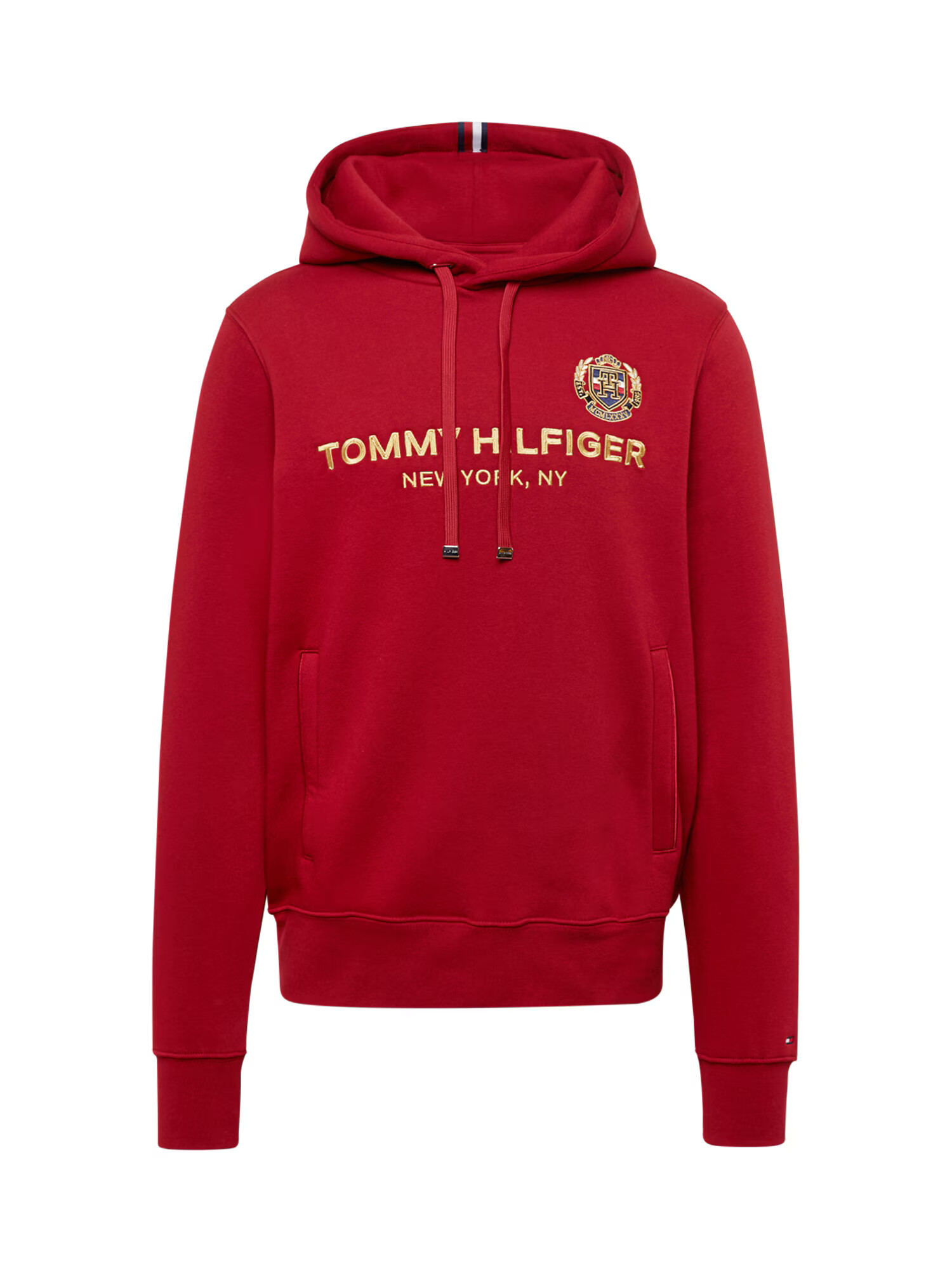 TOMMY HILFIGER Mikina námornícka modrá / zlatá / červená / biela - Pepit.sk