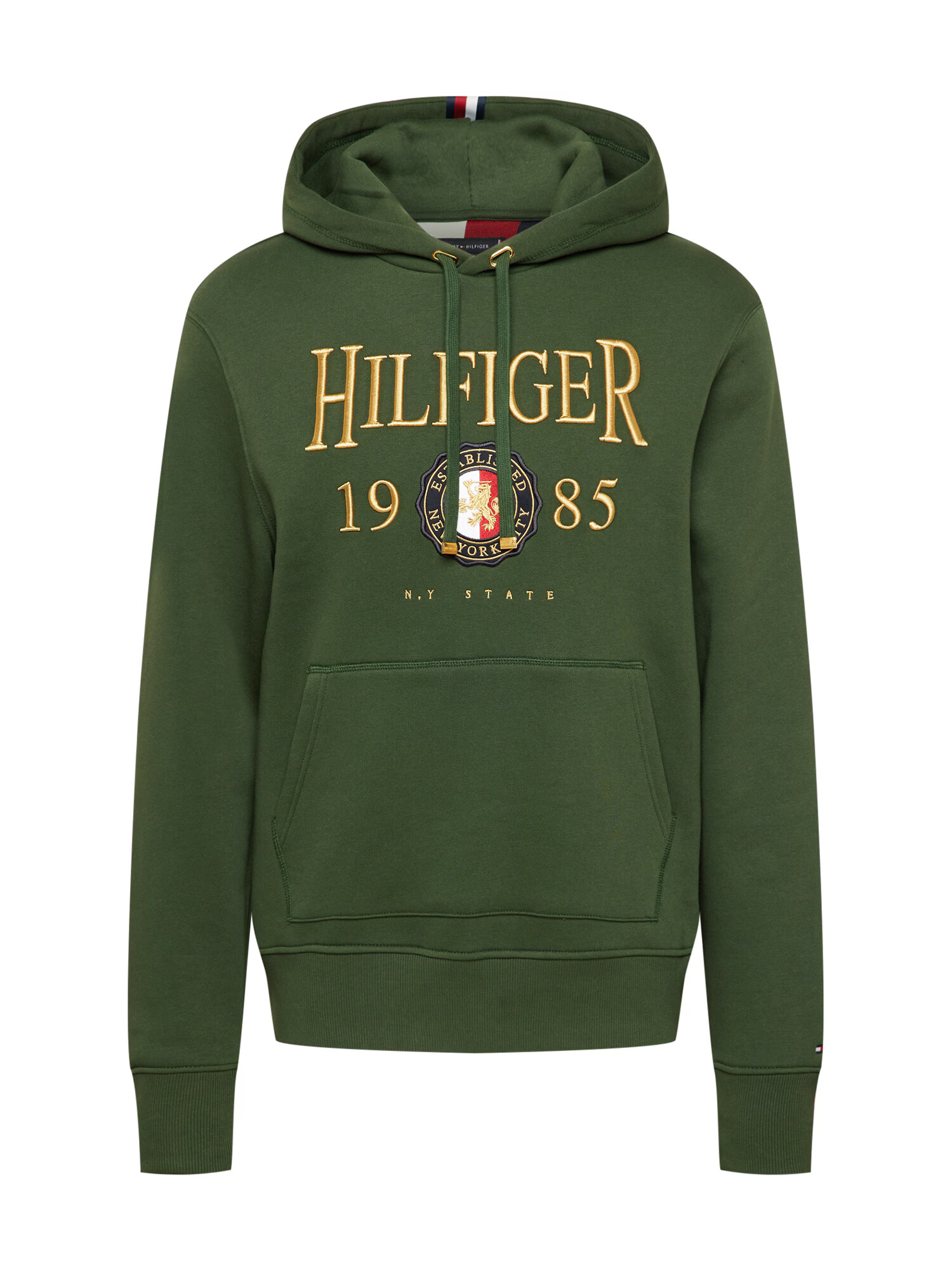 TOMMY HILFIGER Mikina námornícka modrá / zlatá žltá / olivová / červená / biela - Pepit.sk