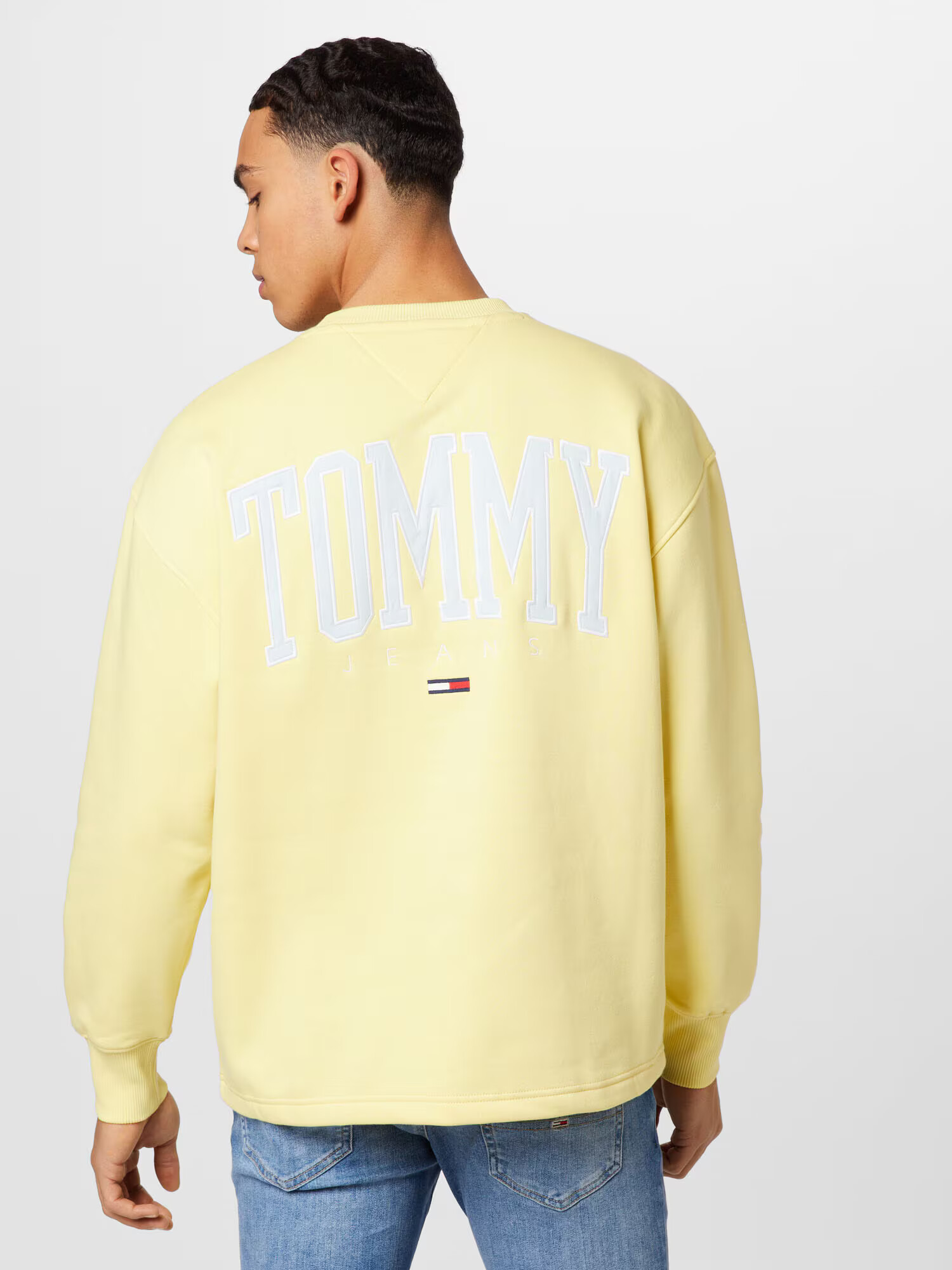 TOMMY HILFIGER Mikina námornícka modrá / žltá / sivá / biela - Pepit.sk