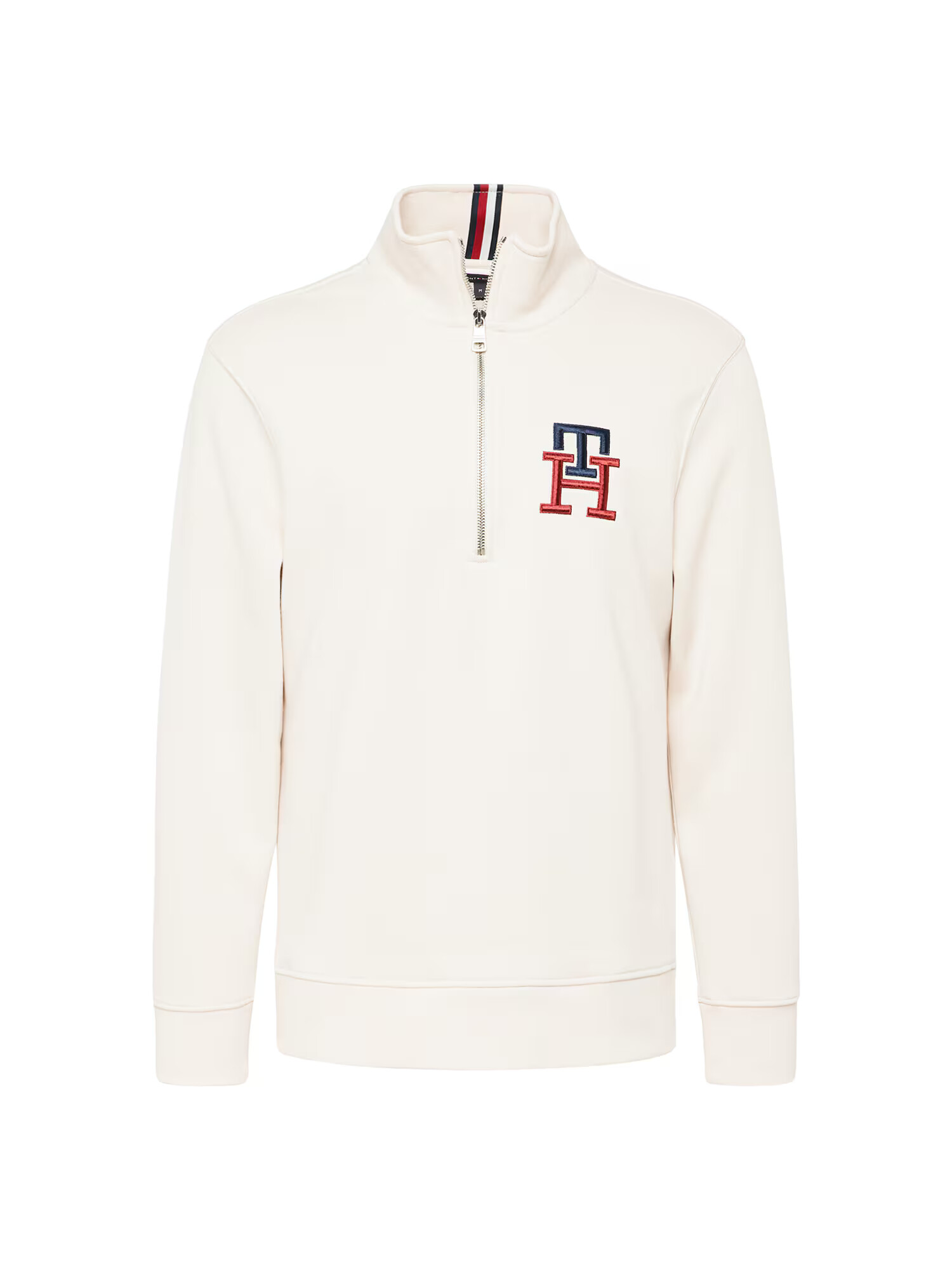 TOMMY HILFIGER Mikina nebielená / námornícka modrá / červená - Pepit.sk