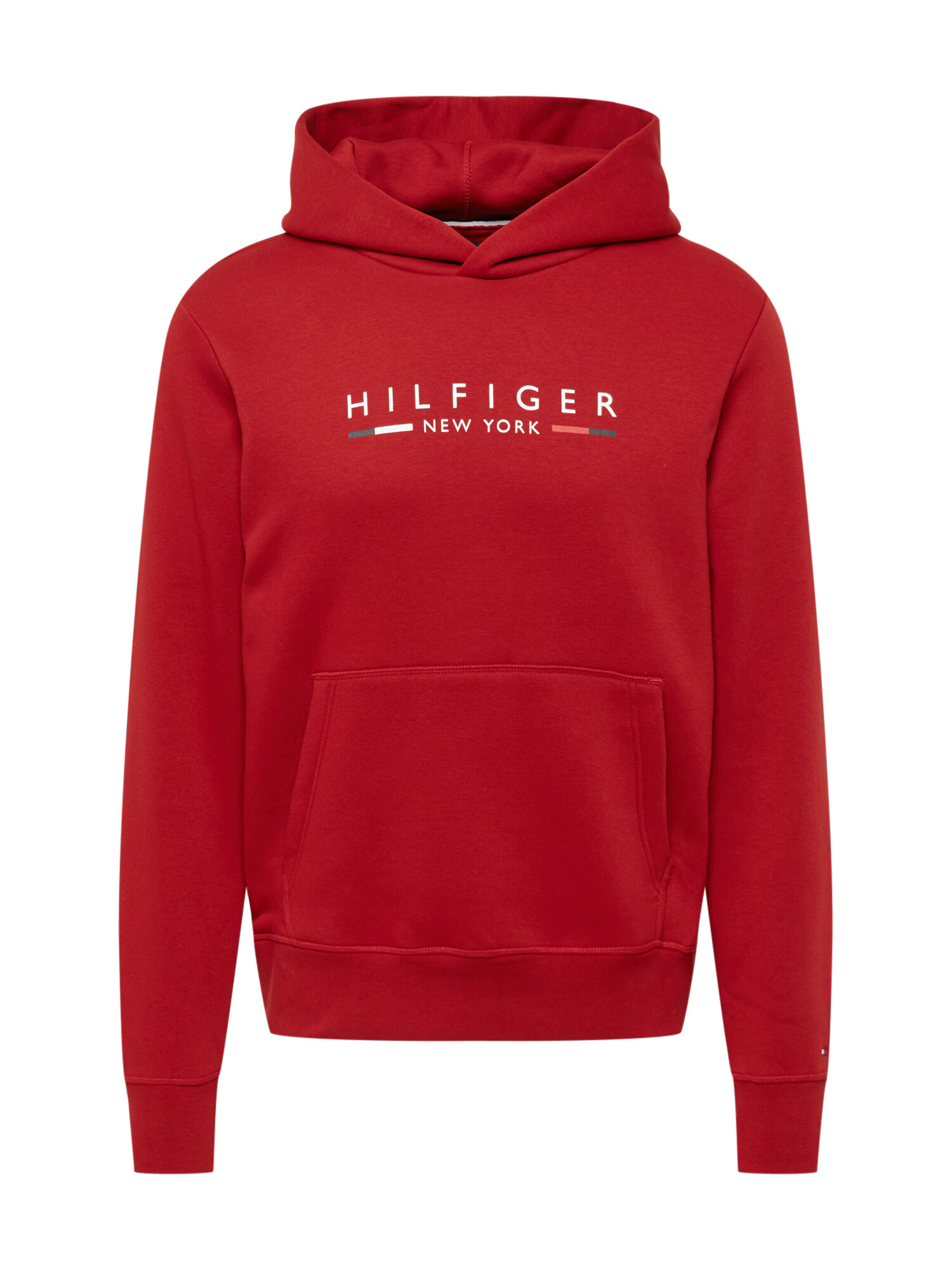 TOMMY HILFIGER Mikina 'NEW YORK' červená / čierna / biela - Pepit.sk