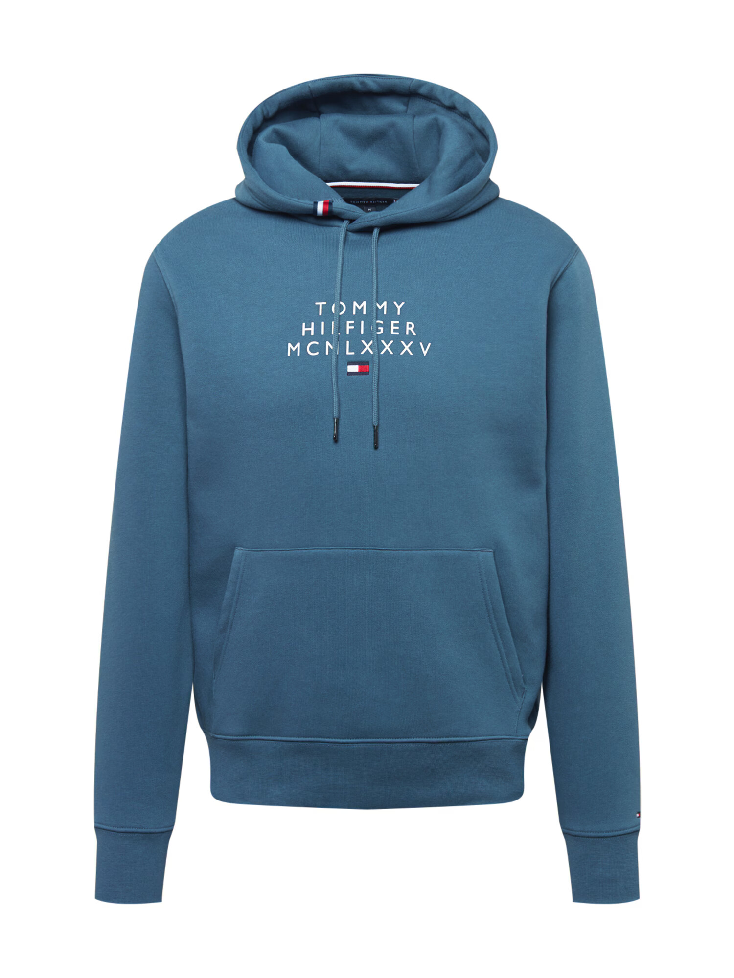 TOMMY HILFIGER Mikina pastelovo modrá / tmavomodrá / červená / biela - Pepit.sk