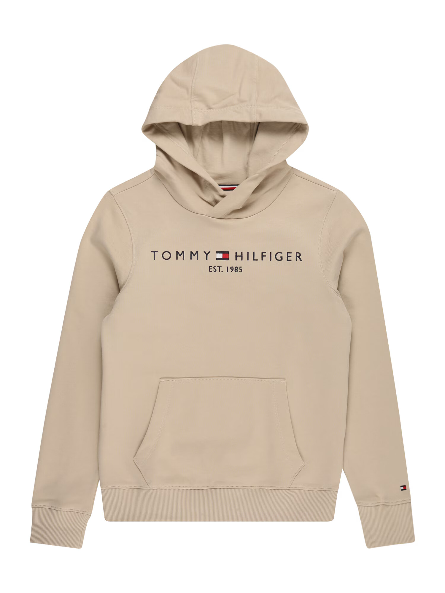 TOMMY HILFIGER Mikina piesková / červená / čierna / biela - Pepit.sk