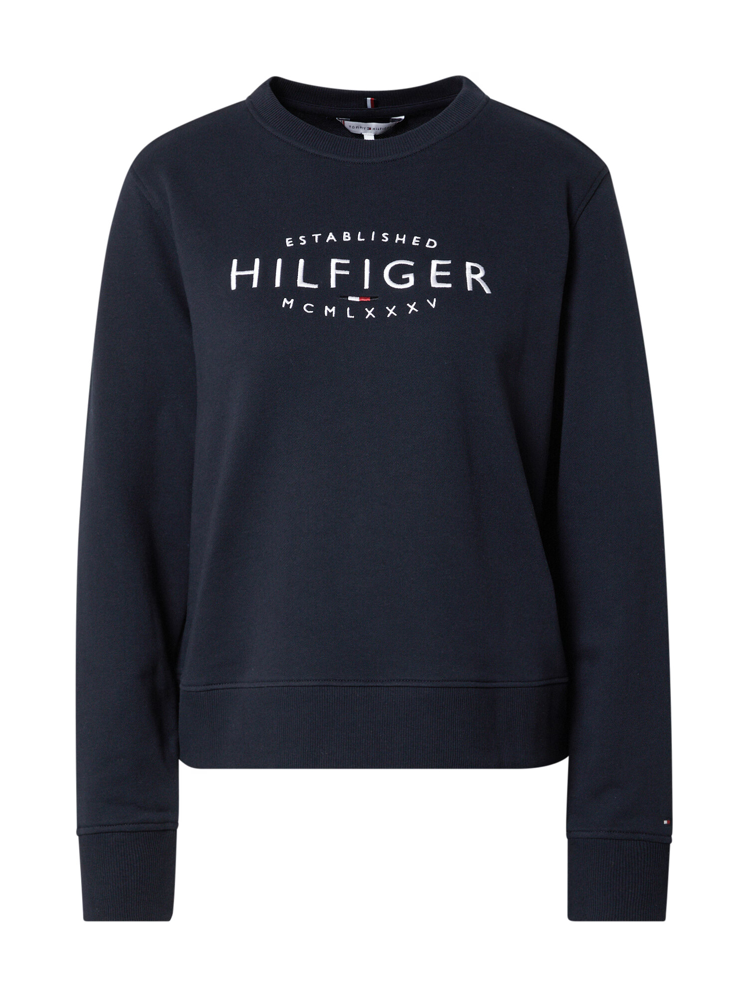 TOMMY HILFIGER Mikina tmavomodrá / červená / biela - Pepit.sk