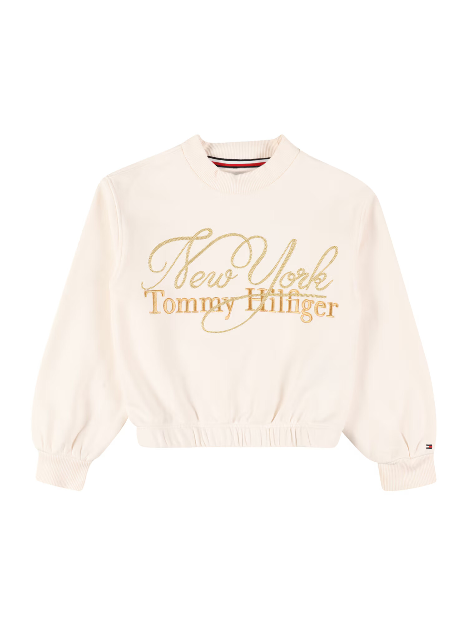 TOMMY HILFIGER Mikina zlatá / šedobiela - Pepit.sk