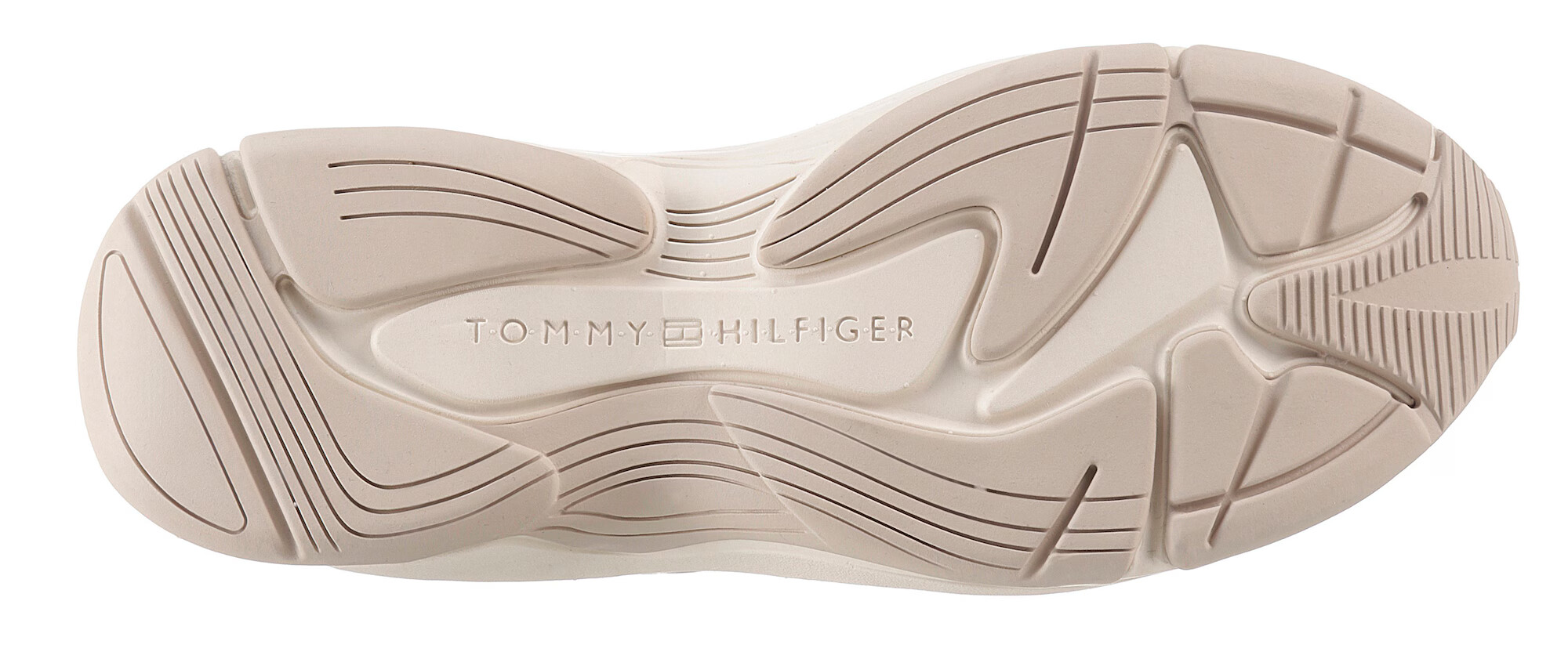 TOMMY HILFIGER Nízke tenisky béžová / svetlobéžová - Pepit.sk