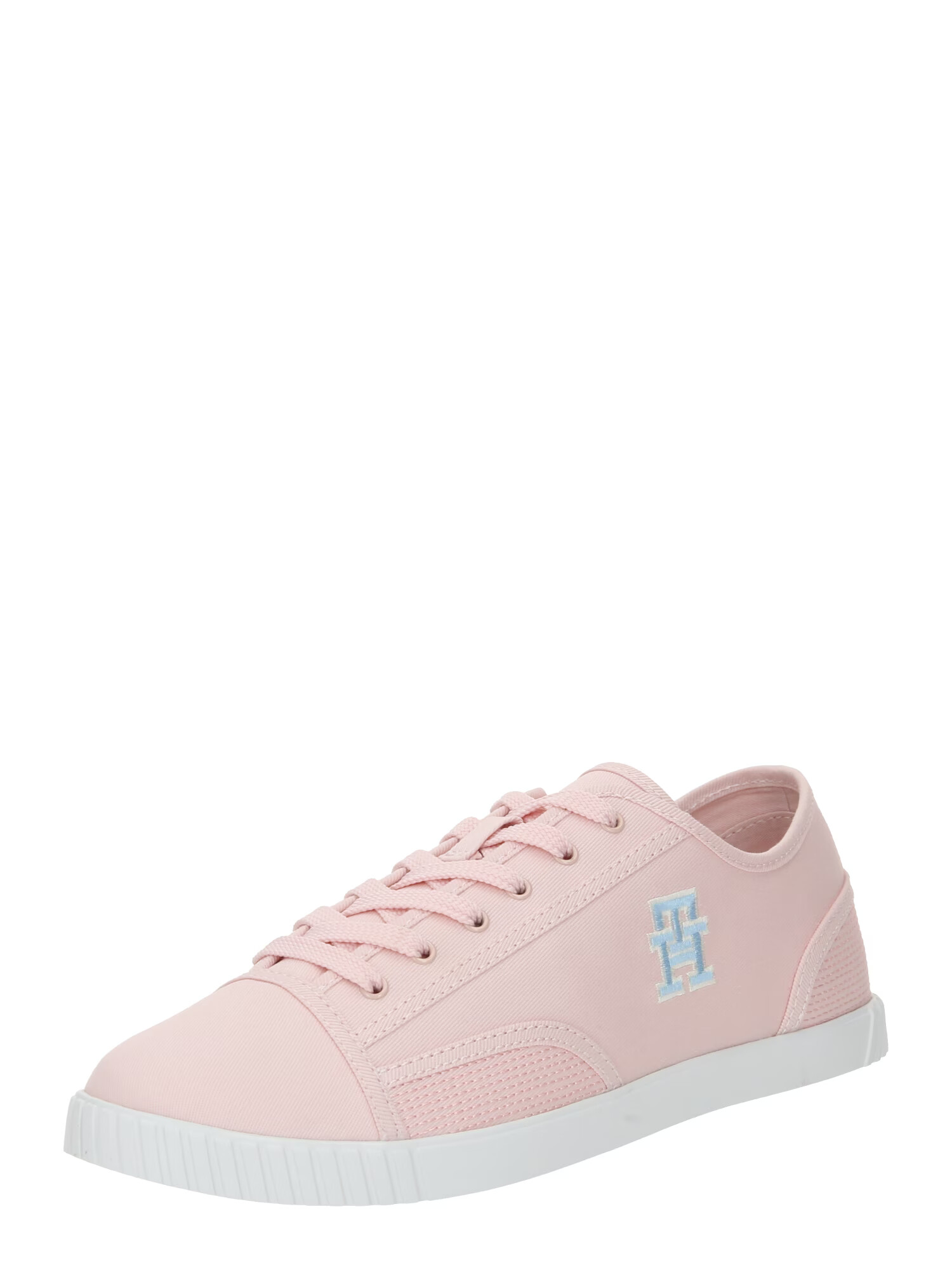 TOMMY HILFIGER Nízke tenisky svetlomodrá / rosé / biela - Pepit.sk