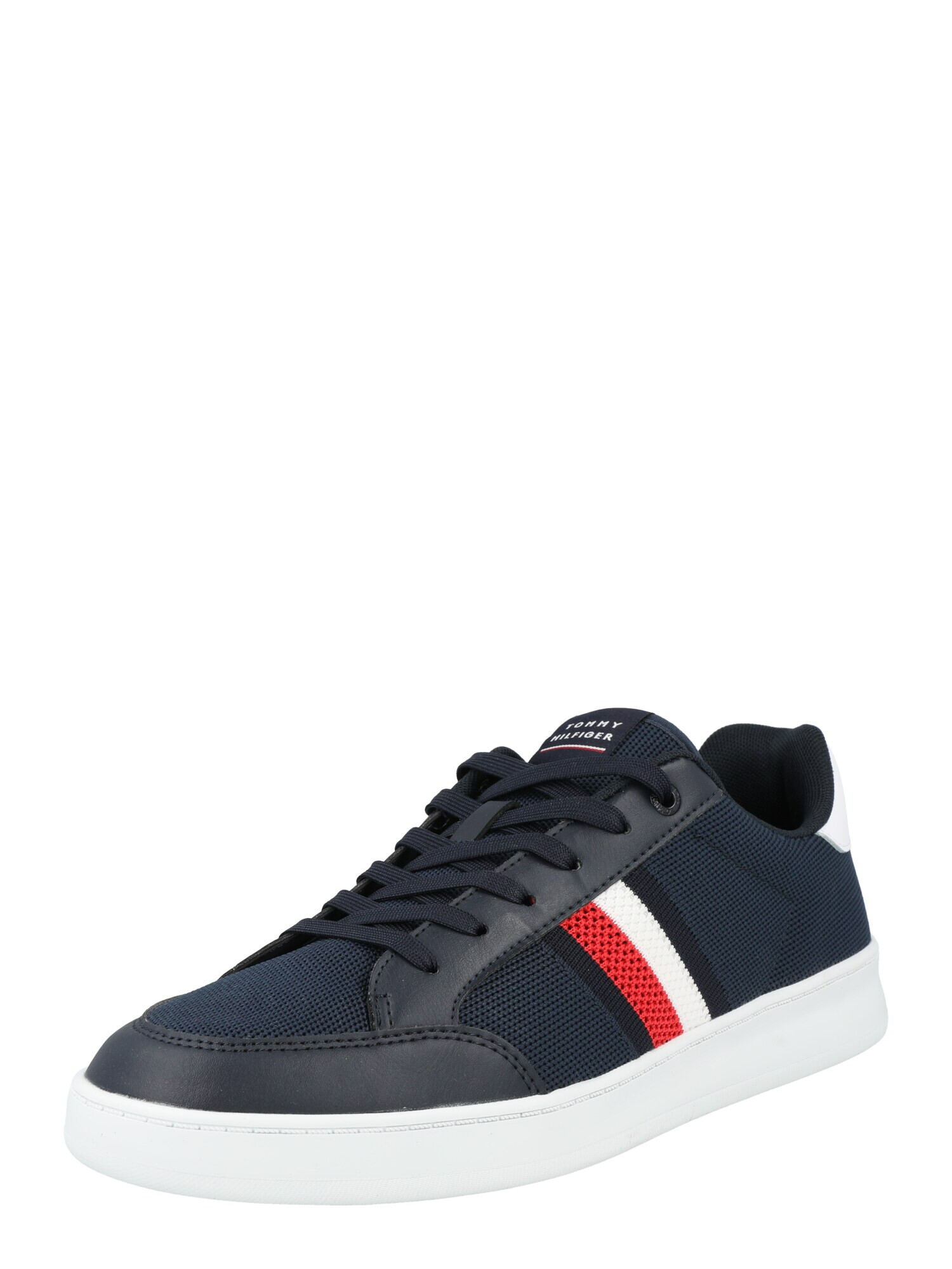 TOMMY HILFIGER Nízke tenisky tmavomodrá / červená / biela - Pepit.sk