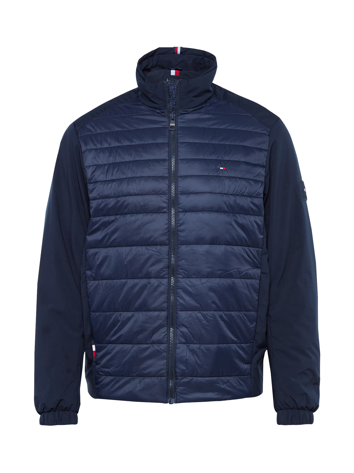 TOMMY HILFIGER Prechodná bunda námornícka modrá / červená / biela - Pepit.sk