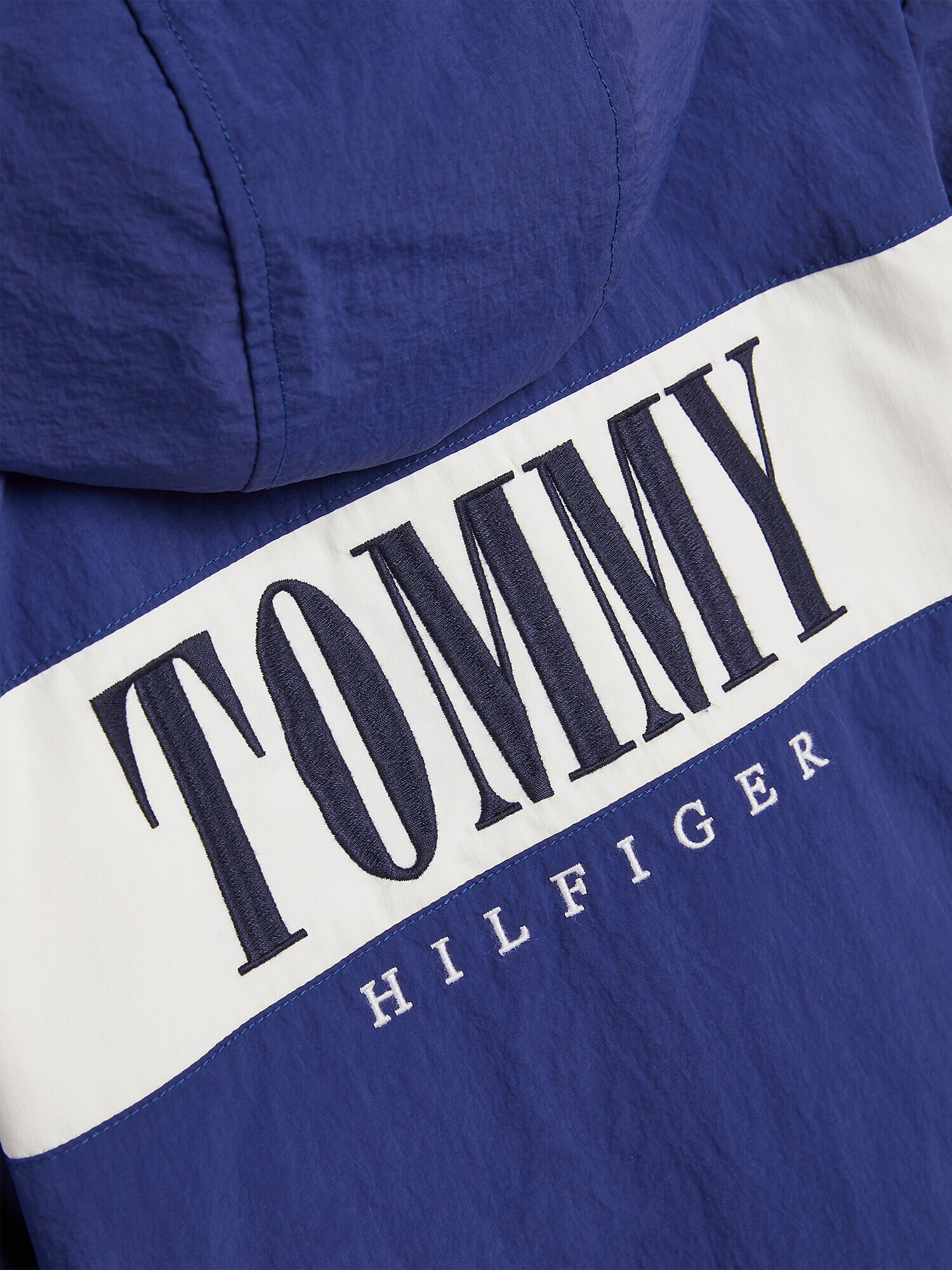 TOMMY HILFIGER Prechodná bunda tmavomodrá / červená / biela - Pepit.sk