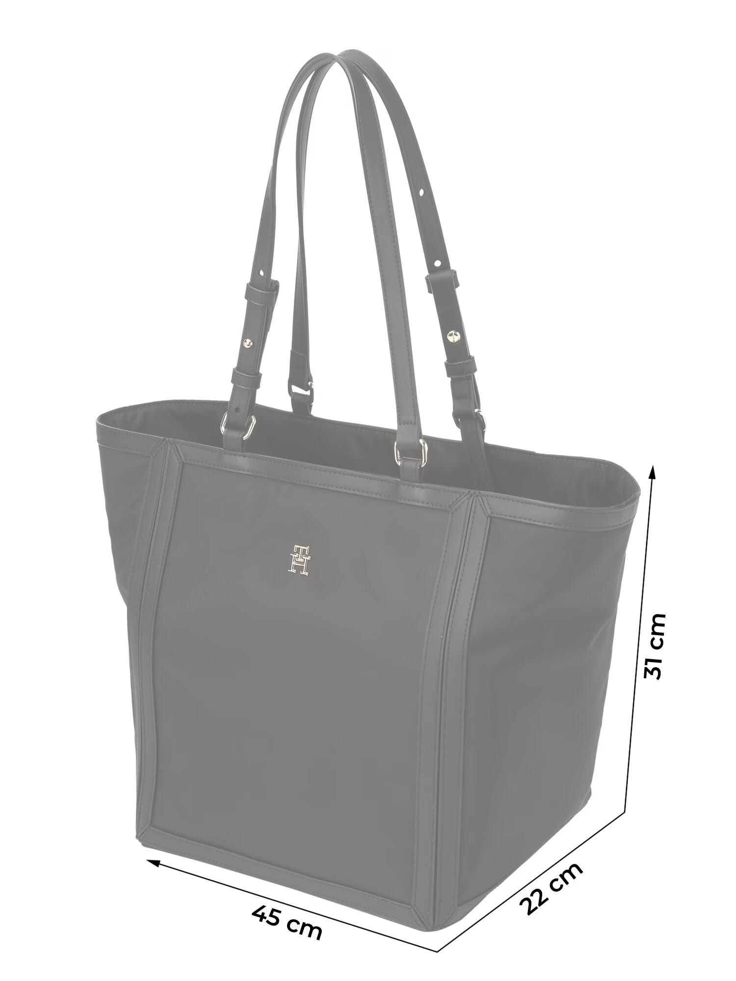 TOMMY HILFIGER Shopper 'Essential' čierna - Pepit.sk