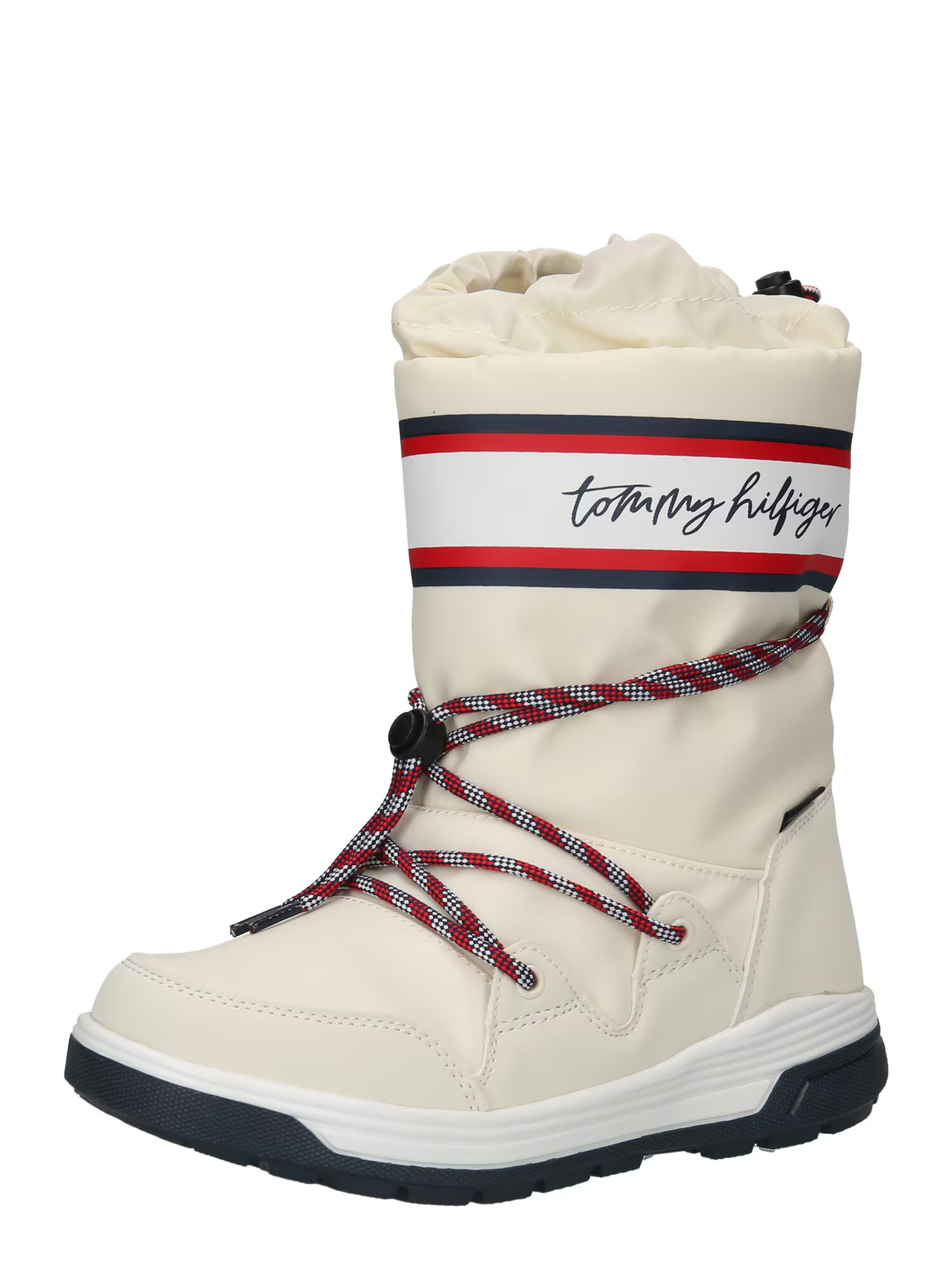 TOMMY HILFIGER Snehule tmavomodrá / jasne červená / biela / šedobiela - Pepit.sk