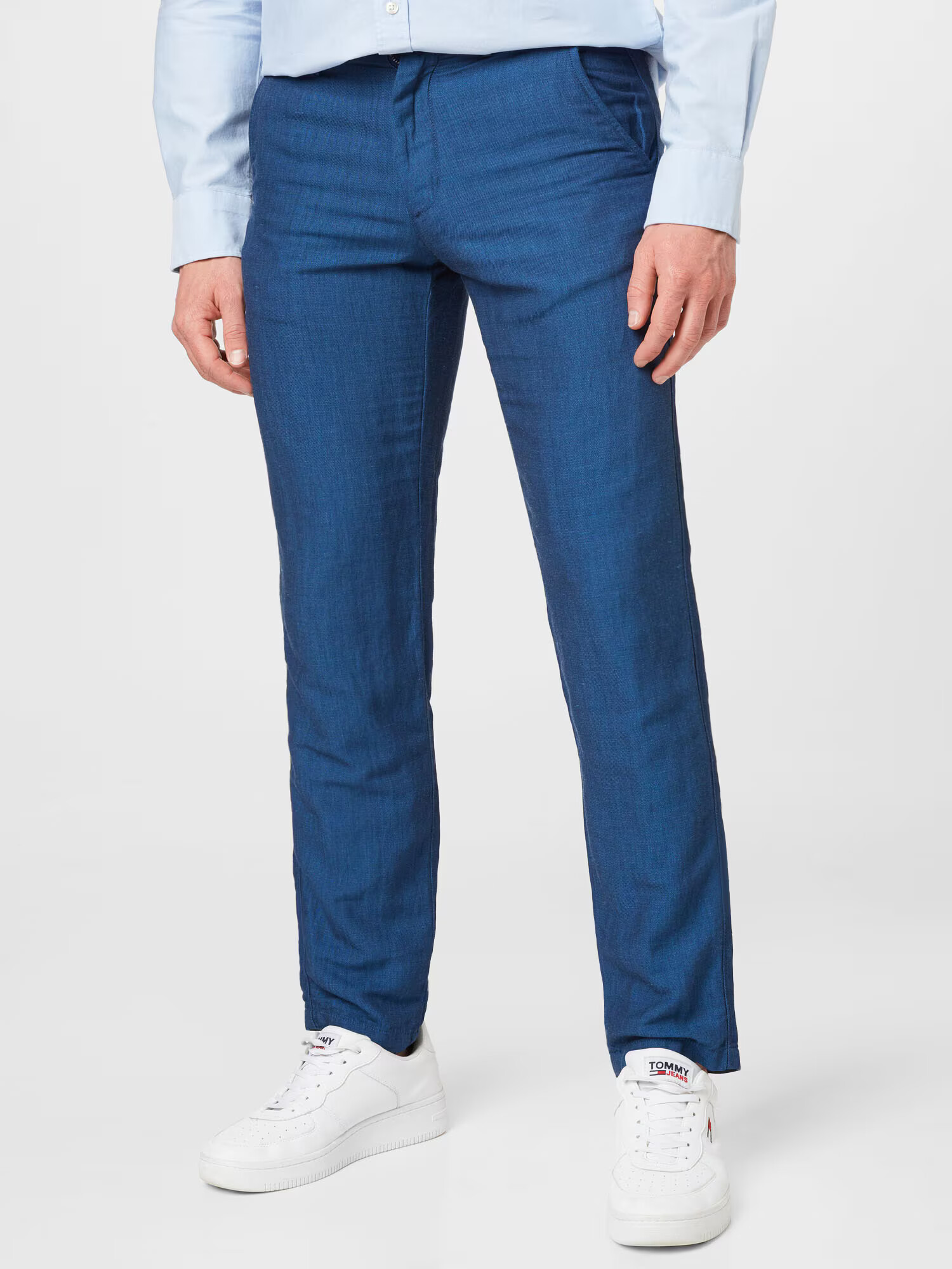 Tommy Hilfiger Tailored Chino nohavice 'Hampton' modrá - Pepit.sk