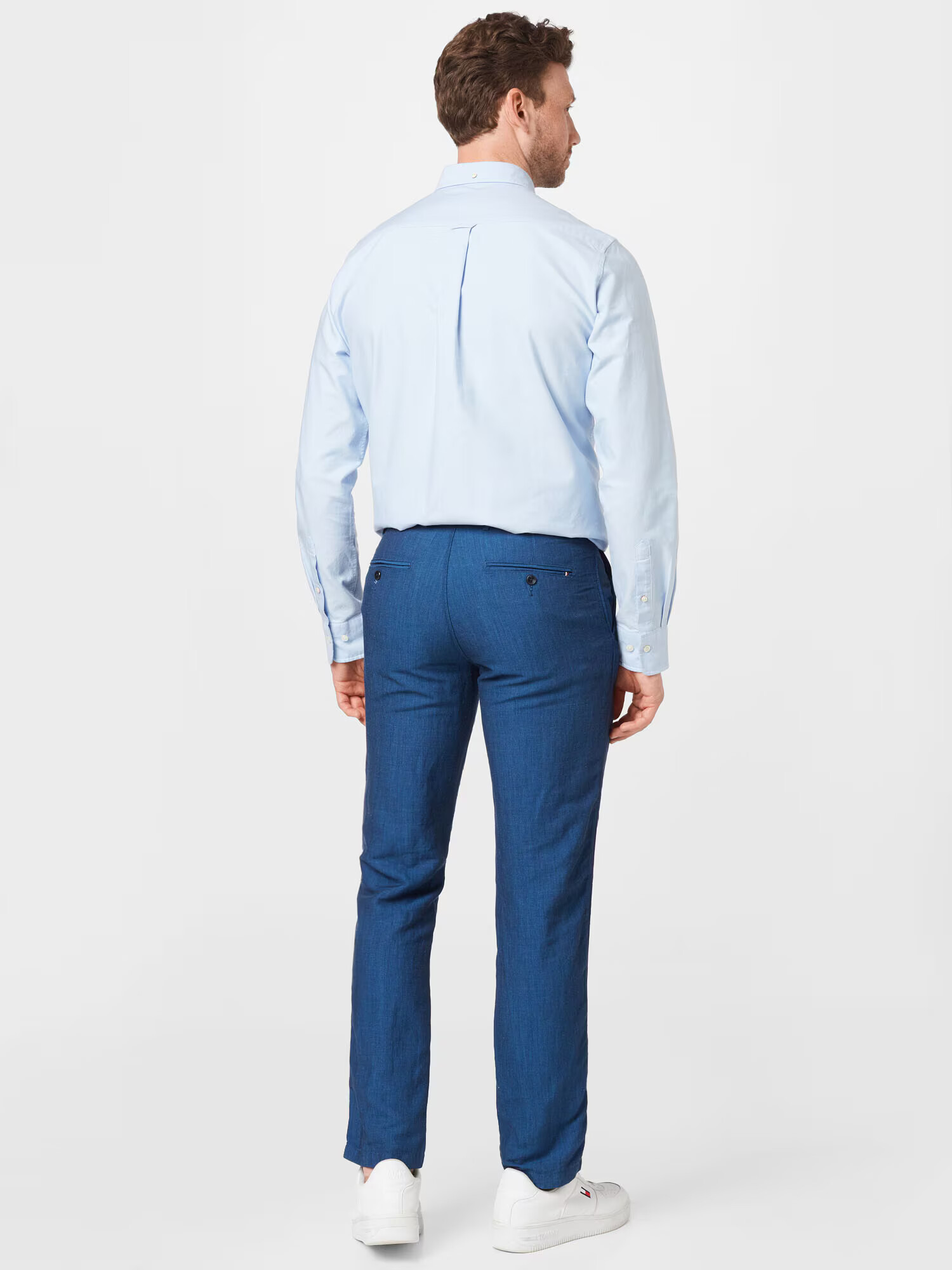 Tommy Hilfiger Tailored Chino nohavice 'Hampton' modrá - Pepit.sk