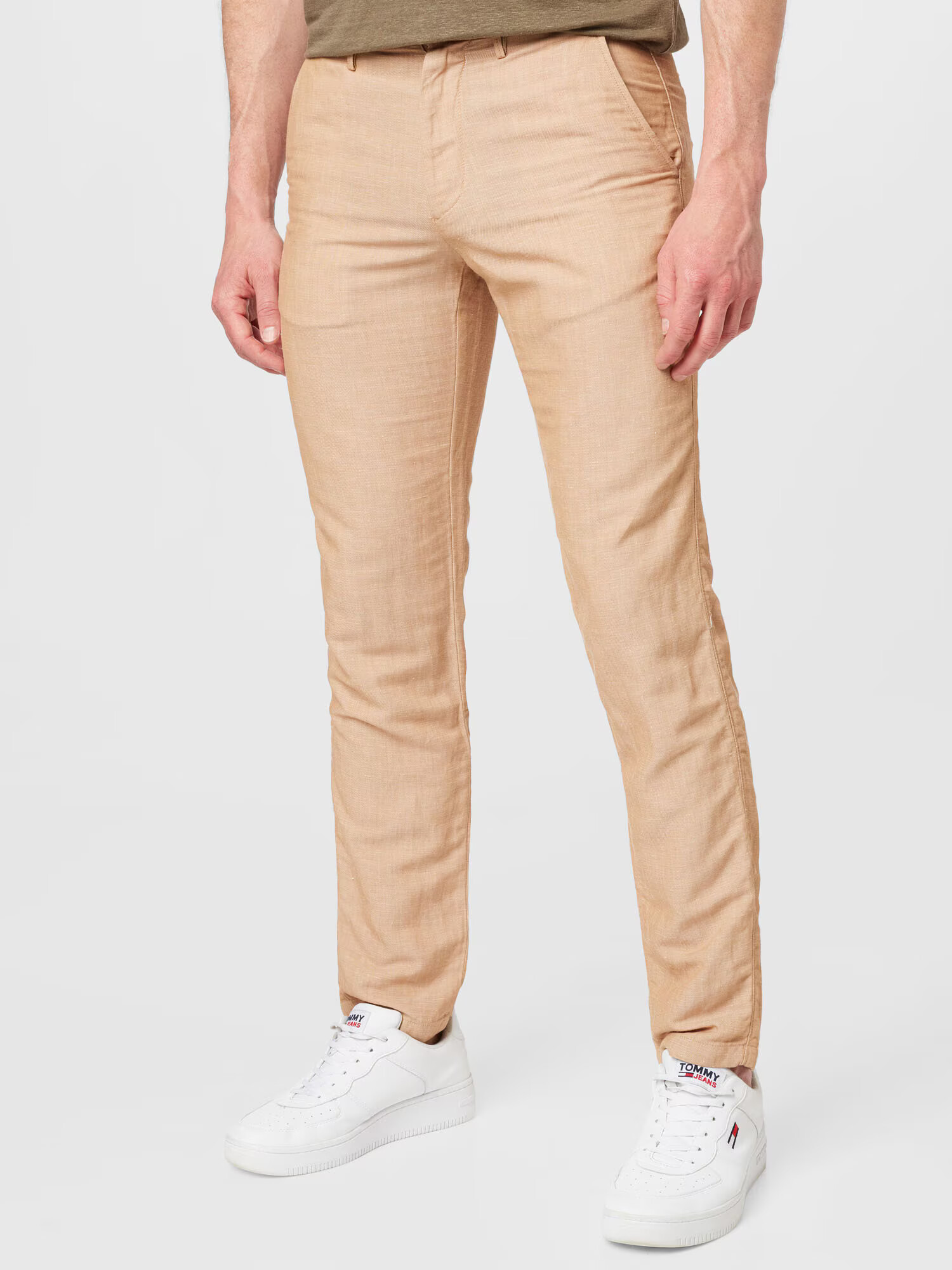 Tommy Hilfiger Tailored Chino nohavice 'HAMPTON' svetlohnedá - Pepit.sk