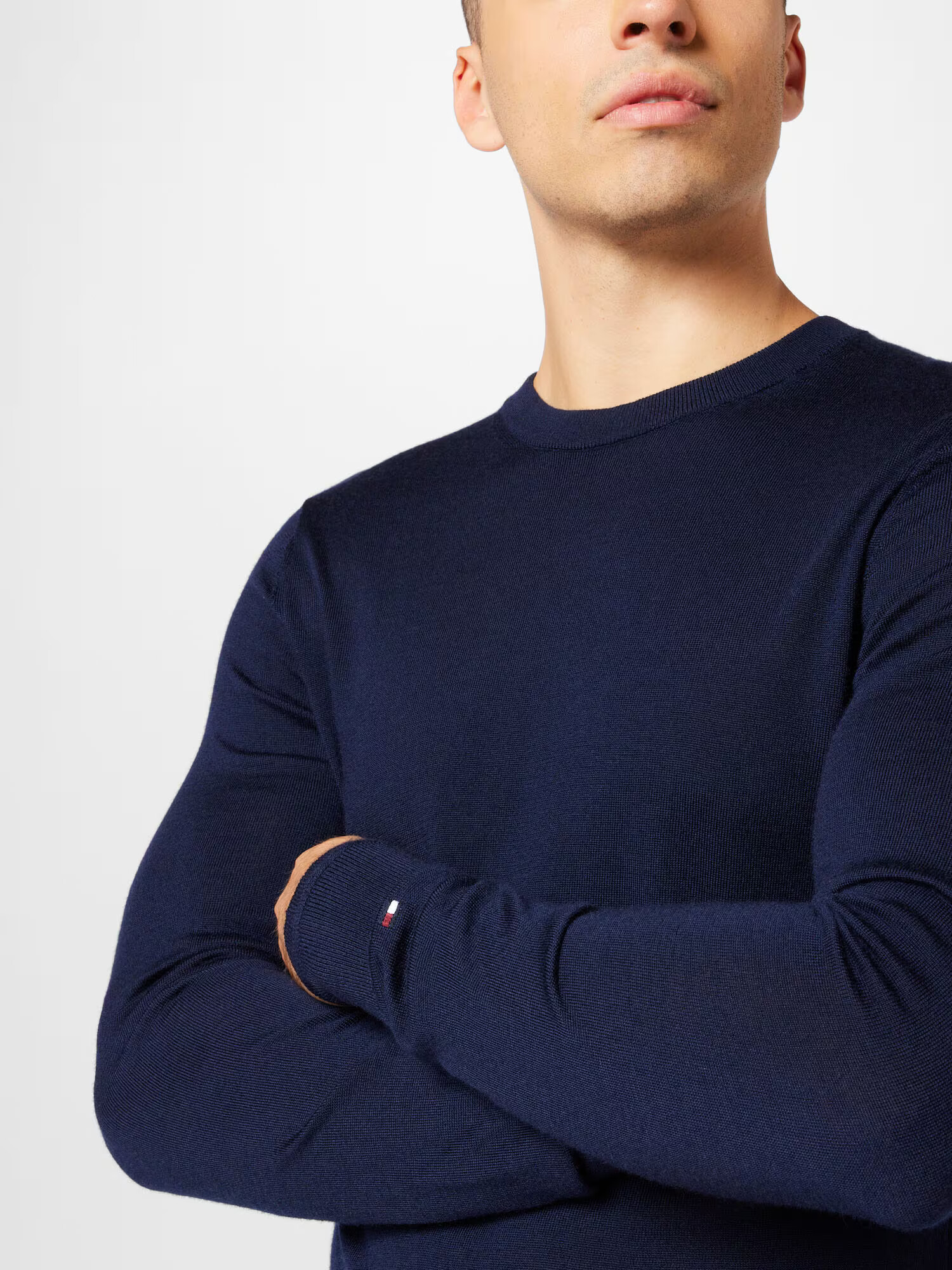 Tommy Hilfiger Tailored Pullover námornícka modrá / čerešňová / biela - Pepit.sk