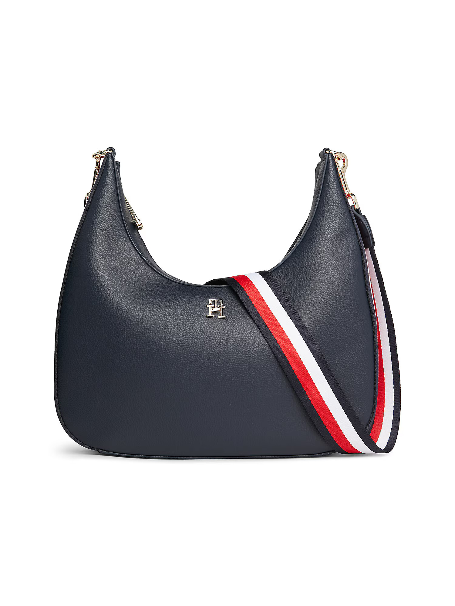 TOMMY HILFIGER Taška cez rameno 'Essential' námornícka modrá / červená / biela - Pepit.sk