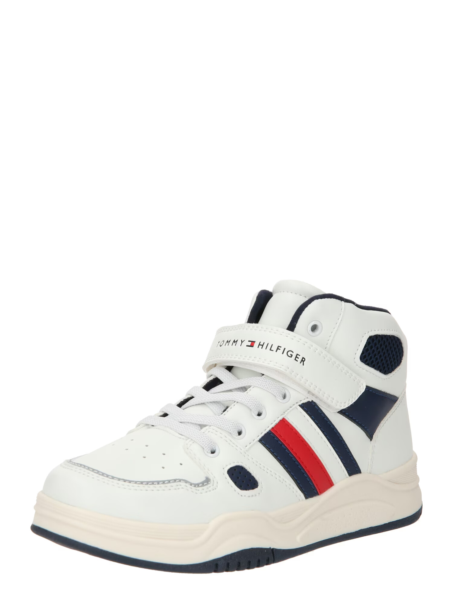 TOMMY HILFIGER Tenisky námornícka modrá / červená / šedobiela - Pepit.sk