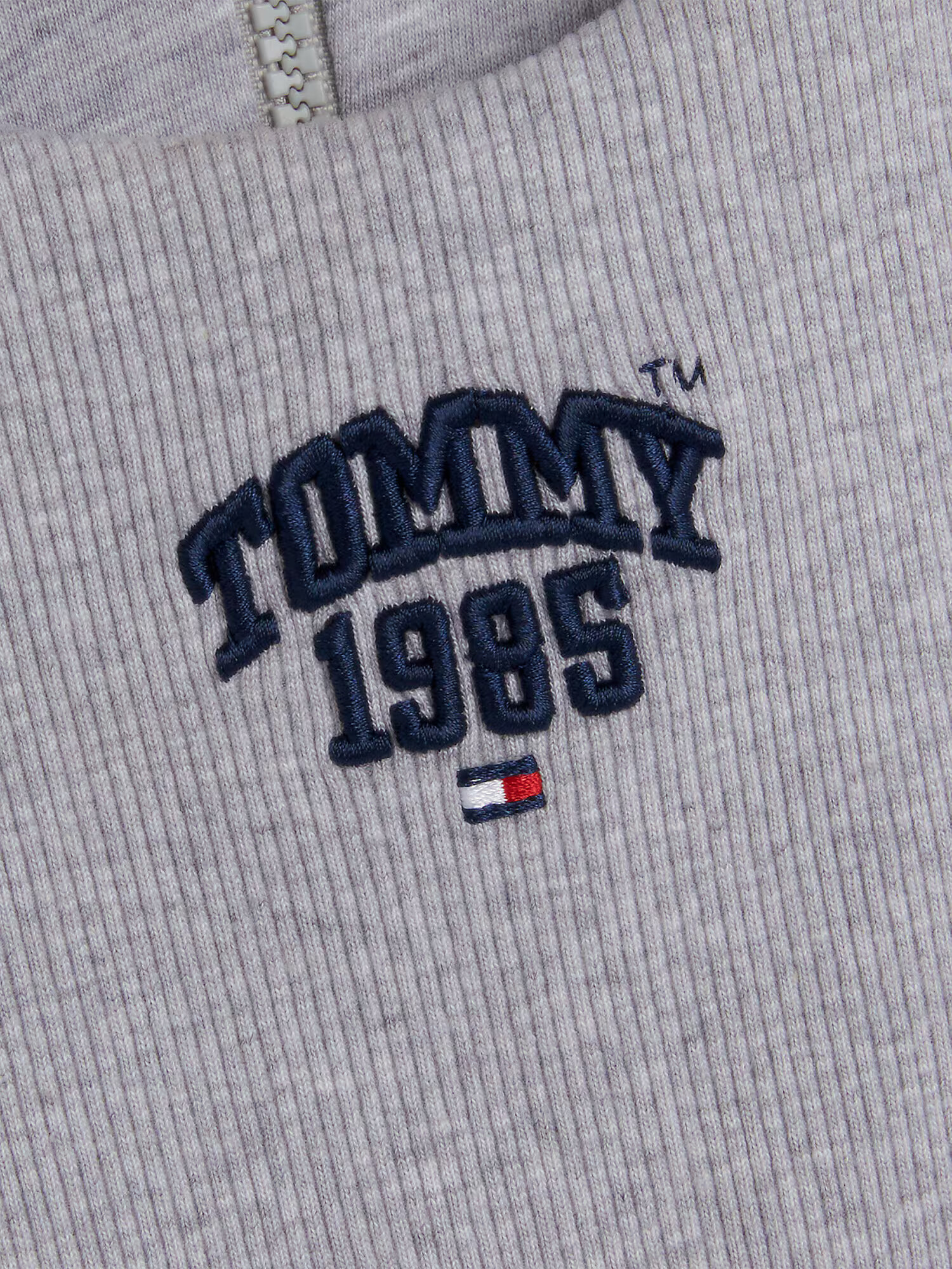 TOMMY HILFIGER Top modrá / sivá melírovaná / červená - Pepit.sk