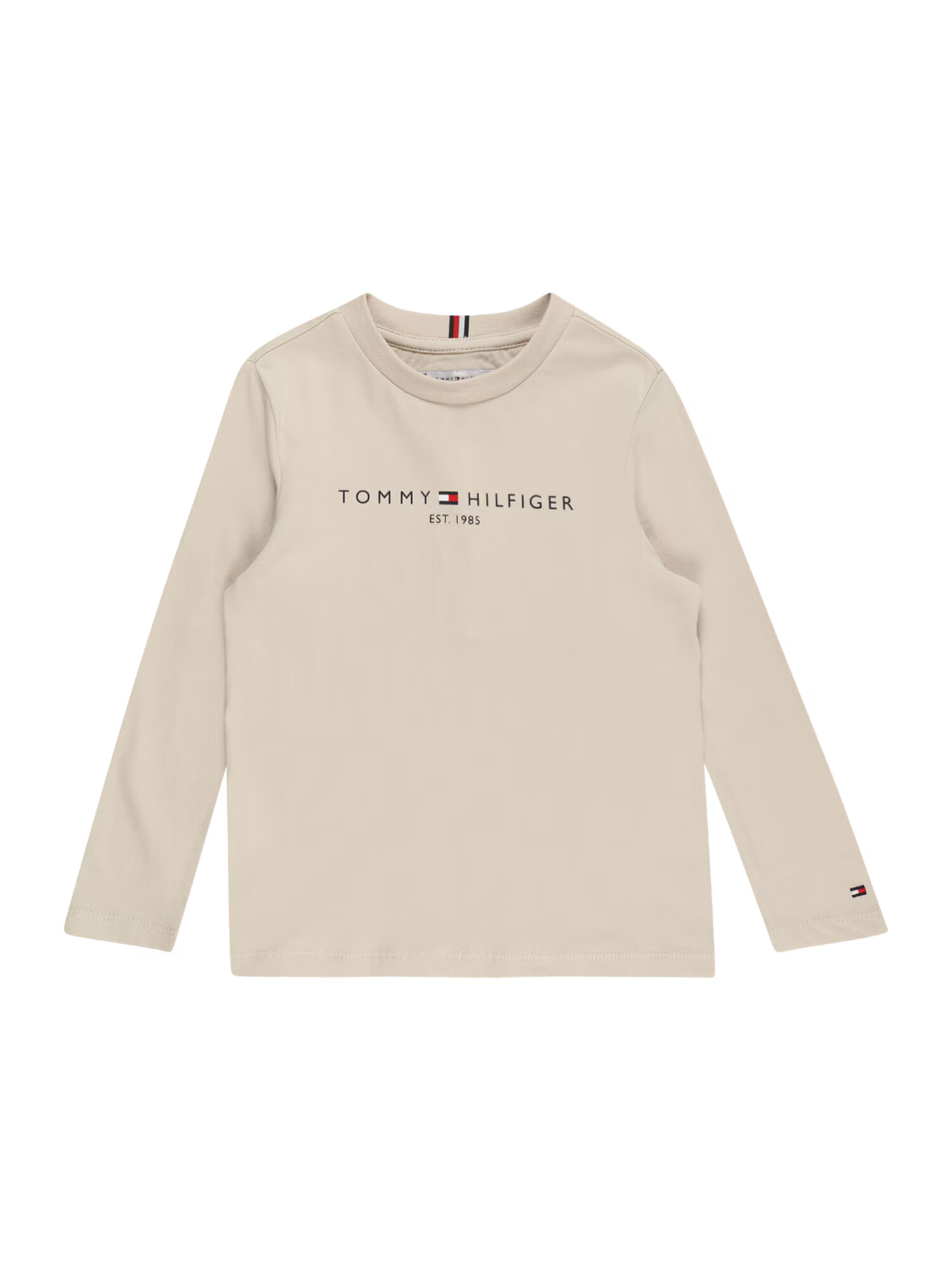 TOMMY HILFIGER Tričko béžová / námornícka modrá / červená / biela - Pepit.sk