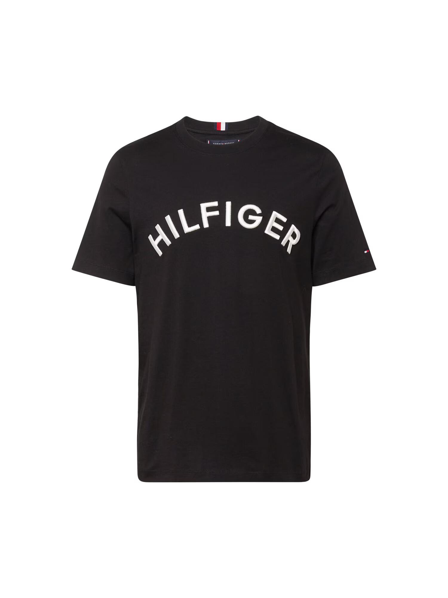 TOMMY HILFIGER Tričko čierna / biela - Pepit.sk