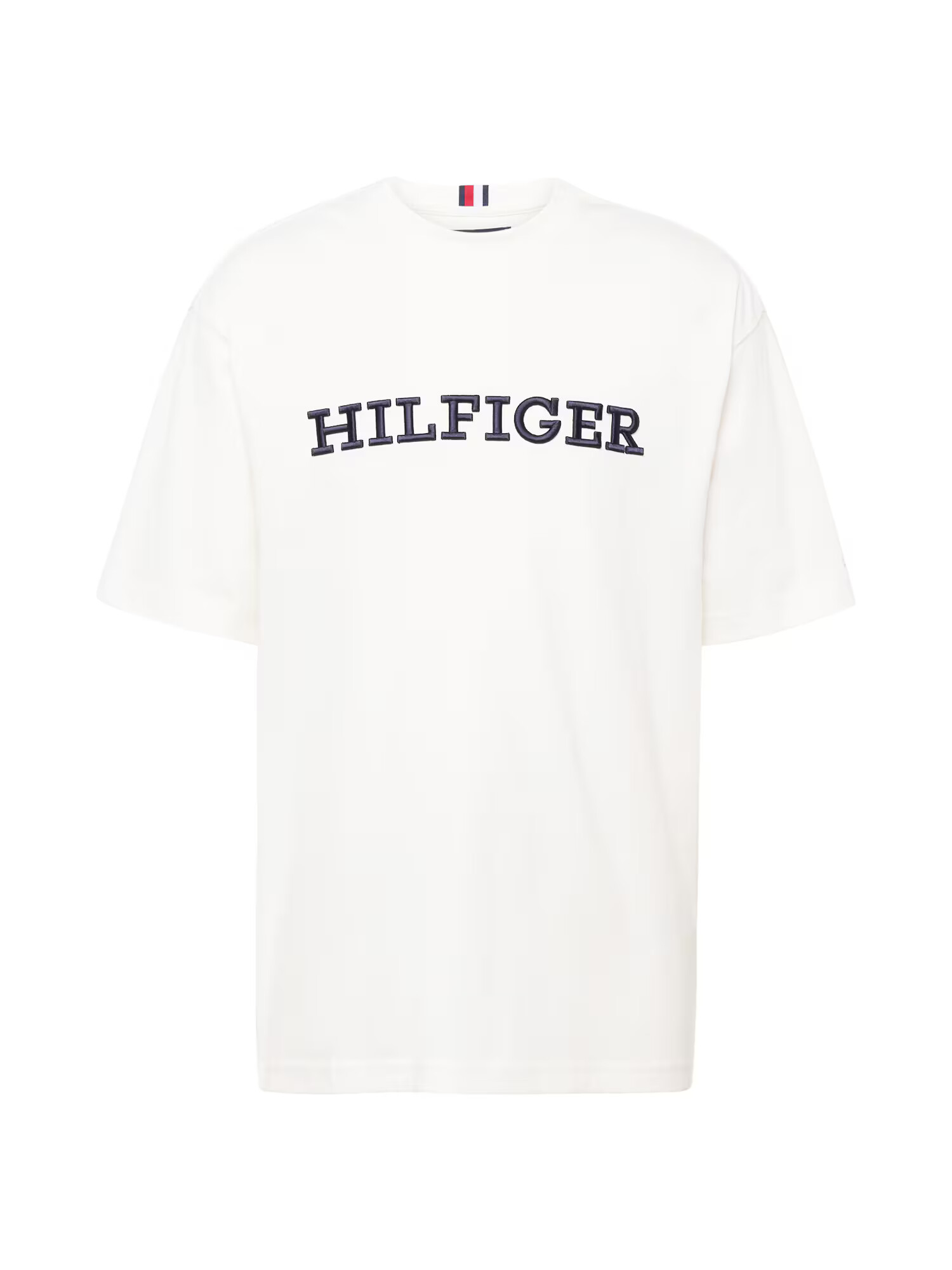 TOMMY HILFIGER Tričko čierna / biela - Pepit.sk