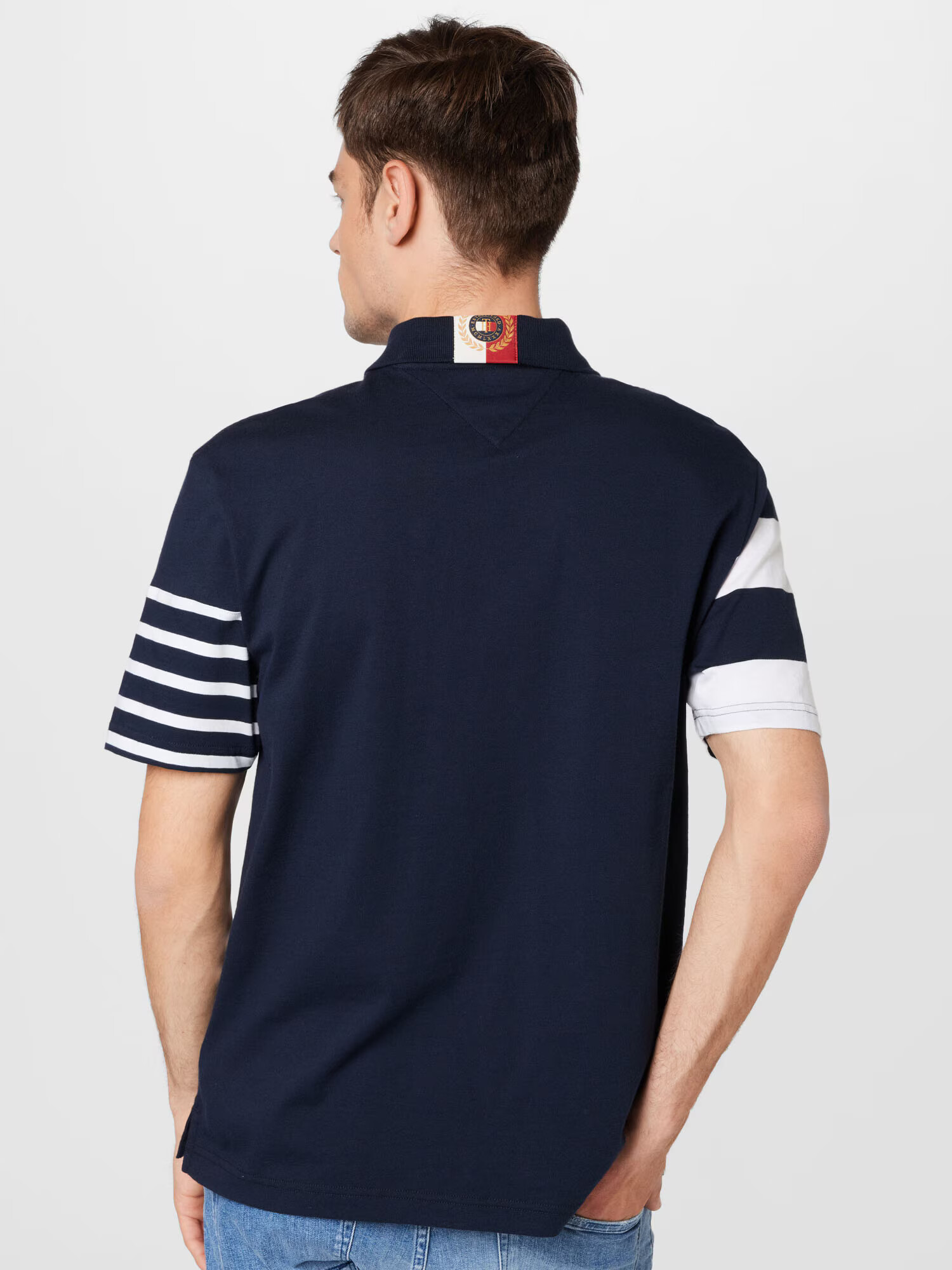 TOMMY HILFIGER Tričko krémová / námornícka modrá / zlatá / červená / biela - Pepit.sk