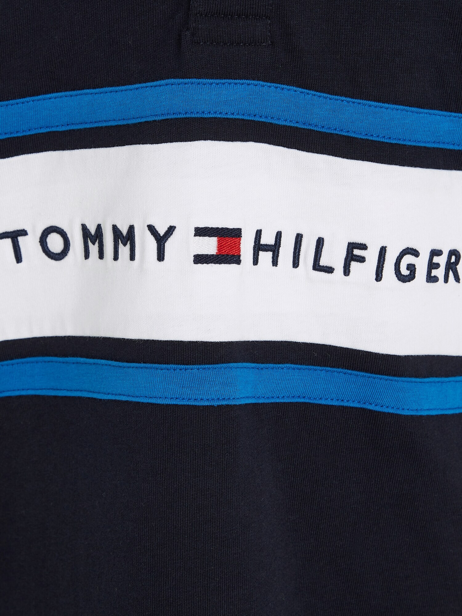 TOMMY HILFIGER Tričko modrá / námornícka modrá / červená / biela - Pepit.sk