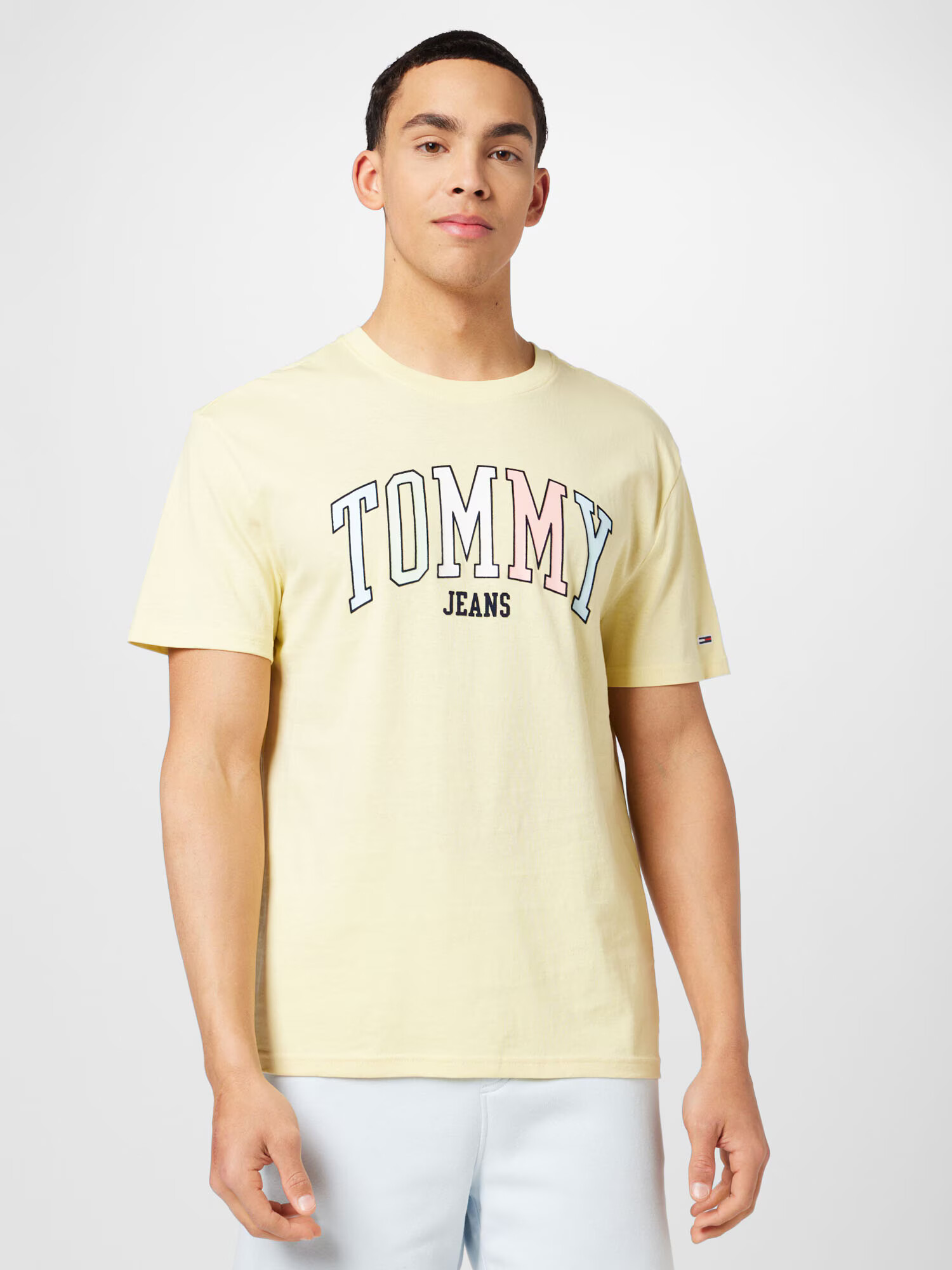 TOMMY HILFIGER Tričko modrá / žltá / ružová / biela - Pepit.sk