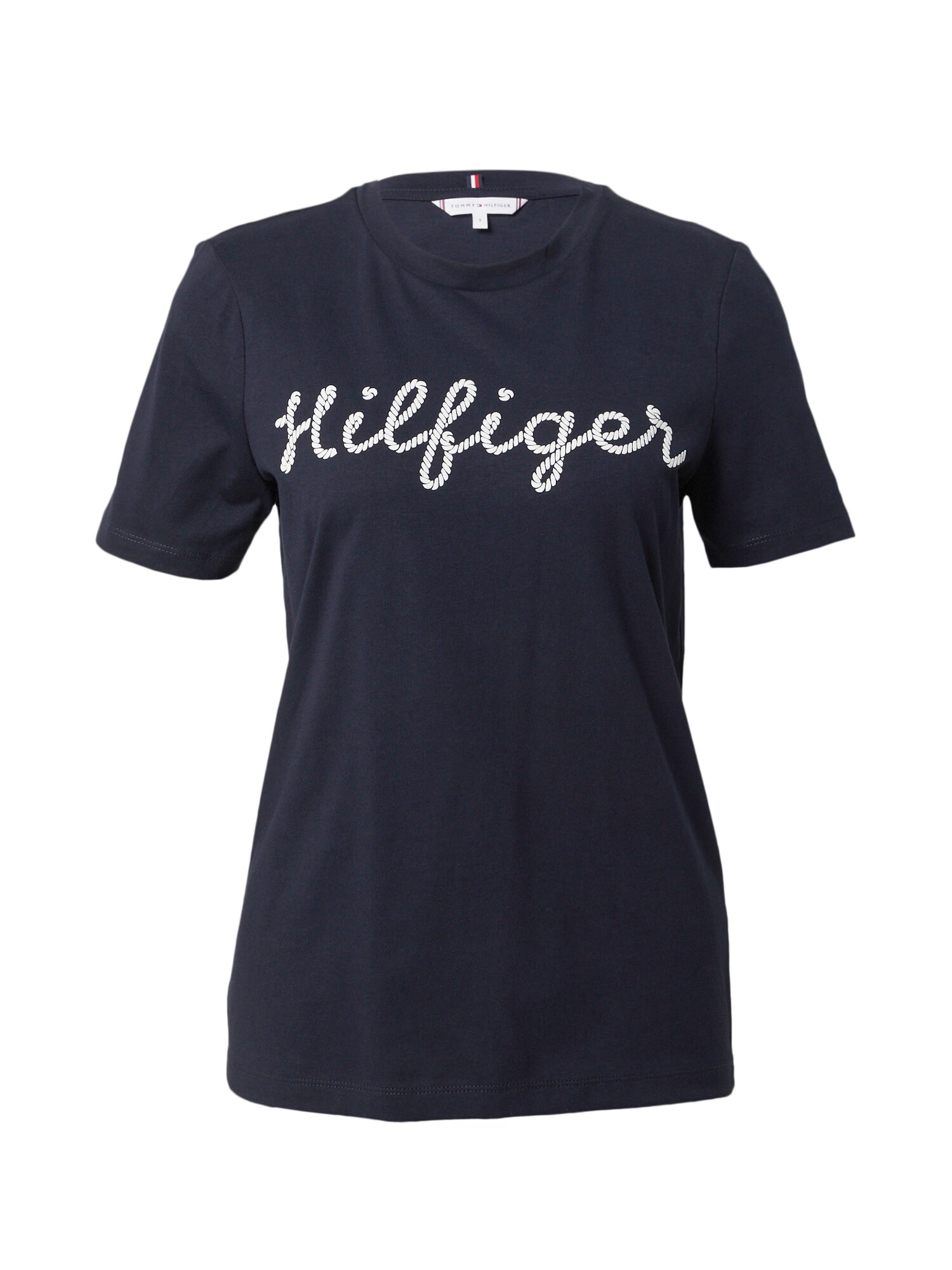 TOMMY HILFIGER Tričko námornícka modrá / biela - Pepit.sk