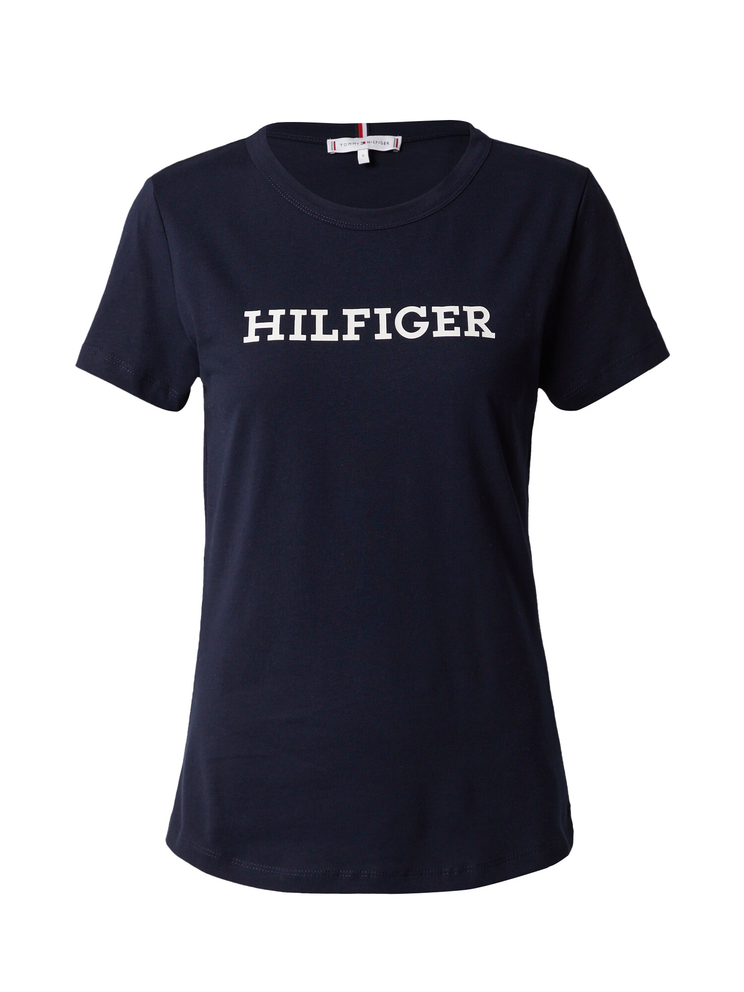 TOMMY HILFIGER Tričko námornícka modrá / biela - Pepit.sk