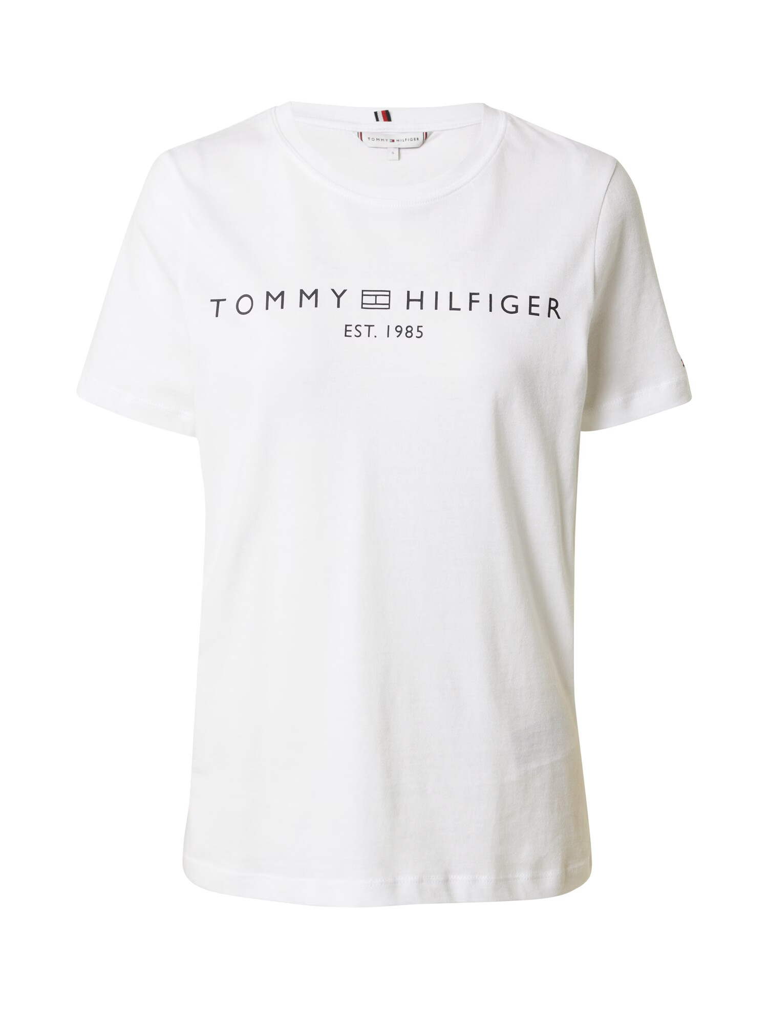 TOMMY HILFIGER Tričko námornícka modrá / biela - Pepit.sk