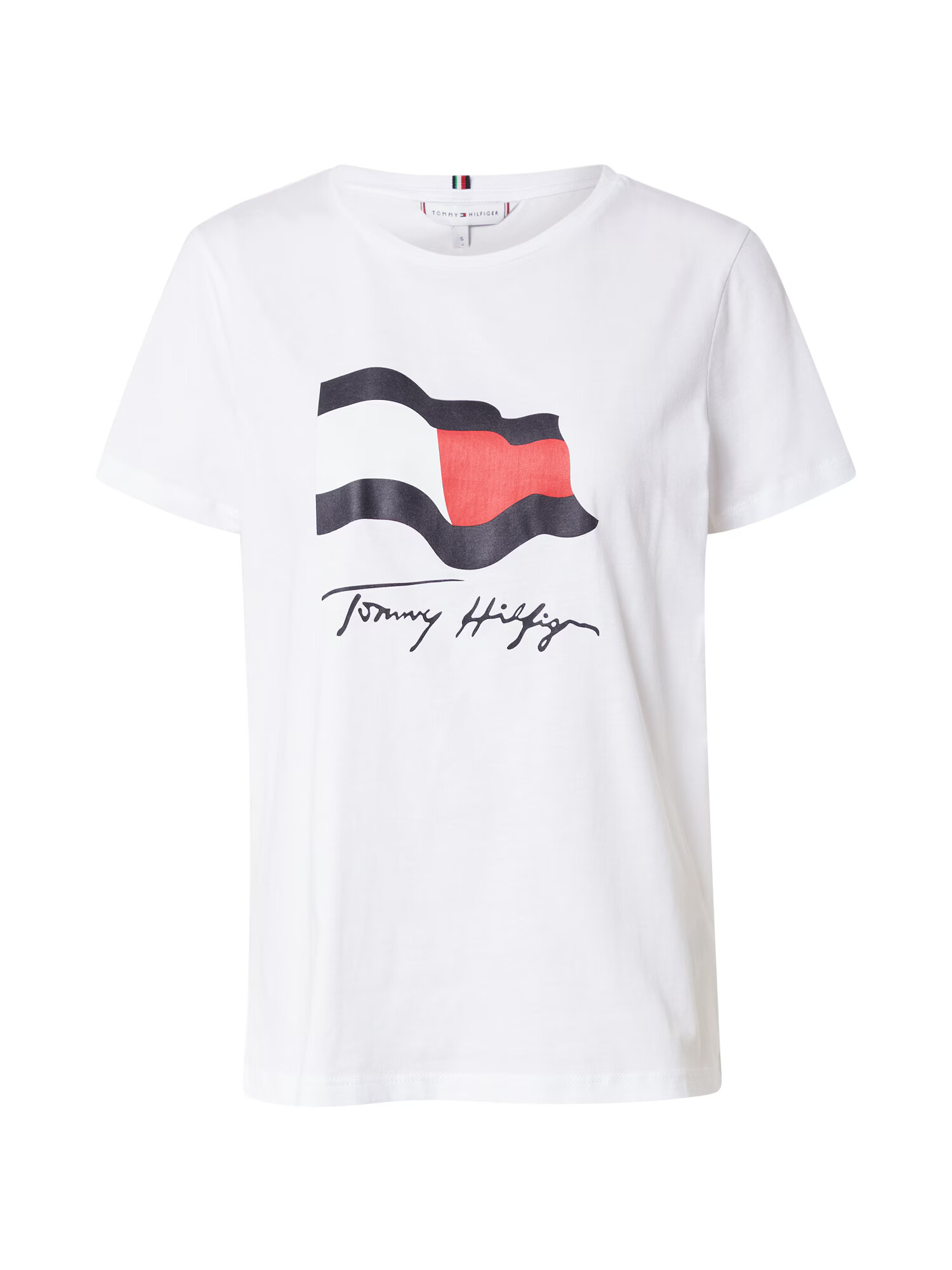 TOMMY HILFIGER Tričko námornícka modrá / červená / biela - Pepit.sk