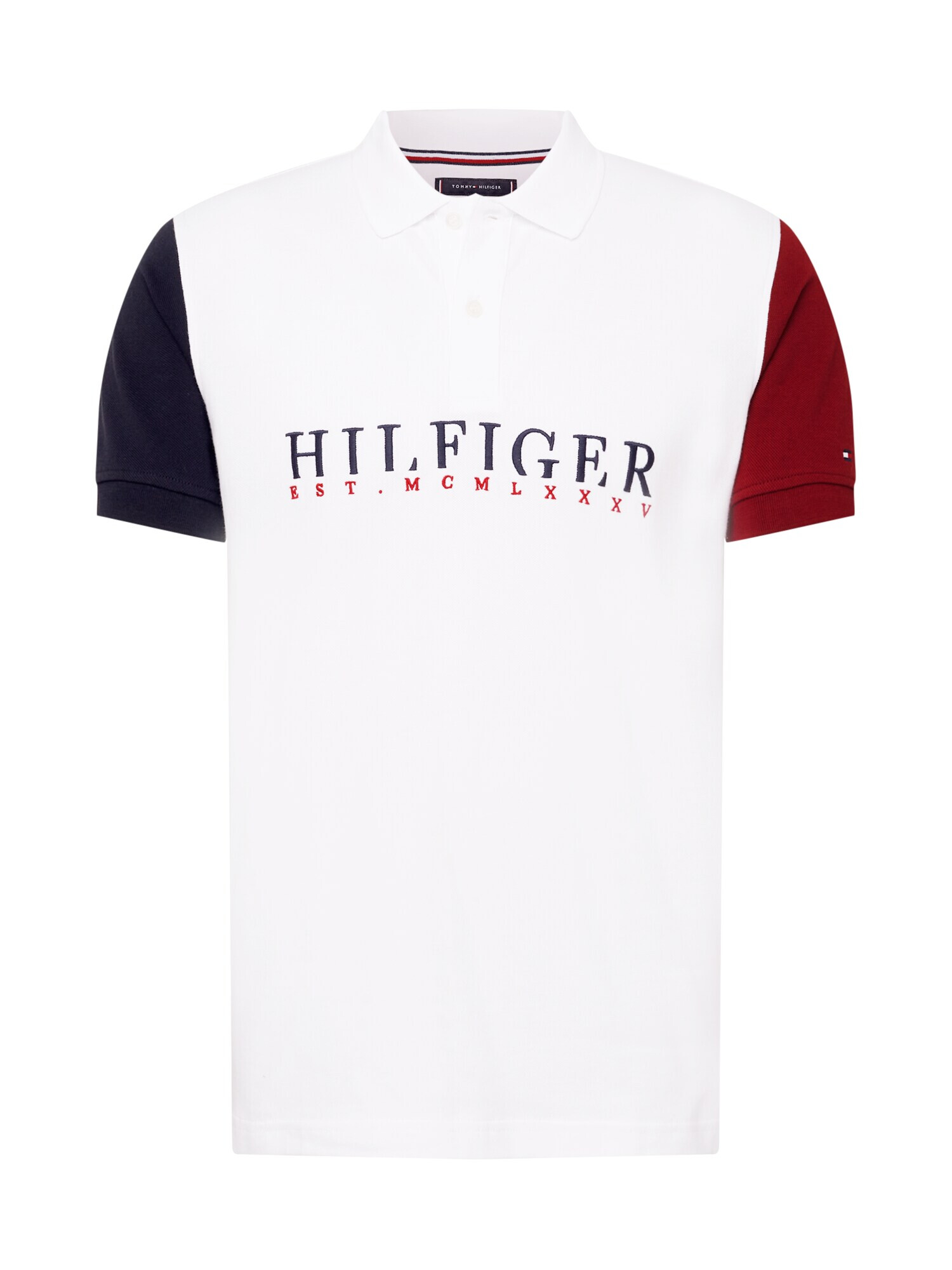 TOMMY HILFIGER Tričko námornícka modrá / červená / biela - Pepit.sk