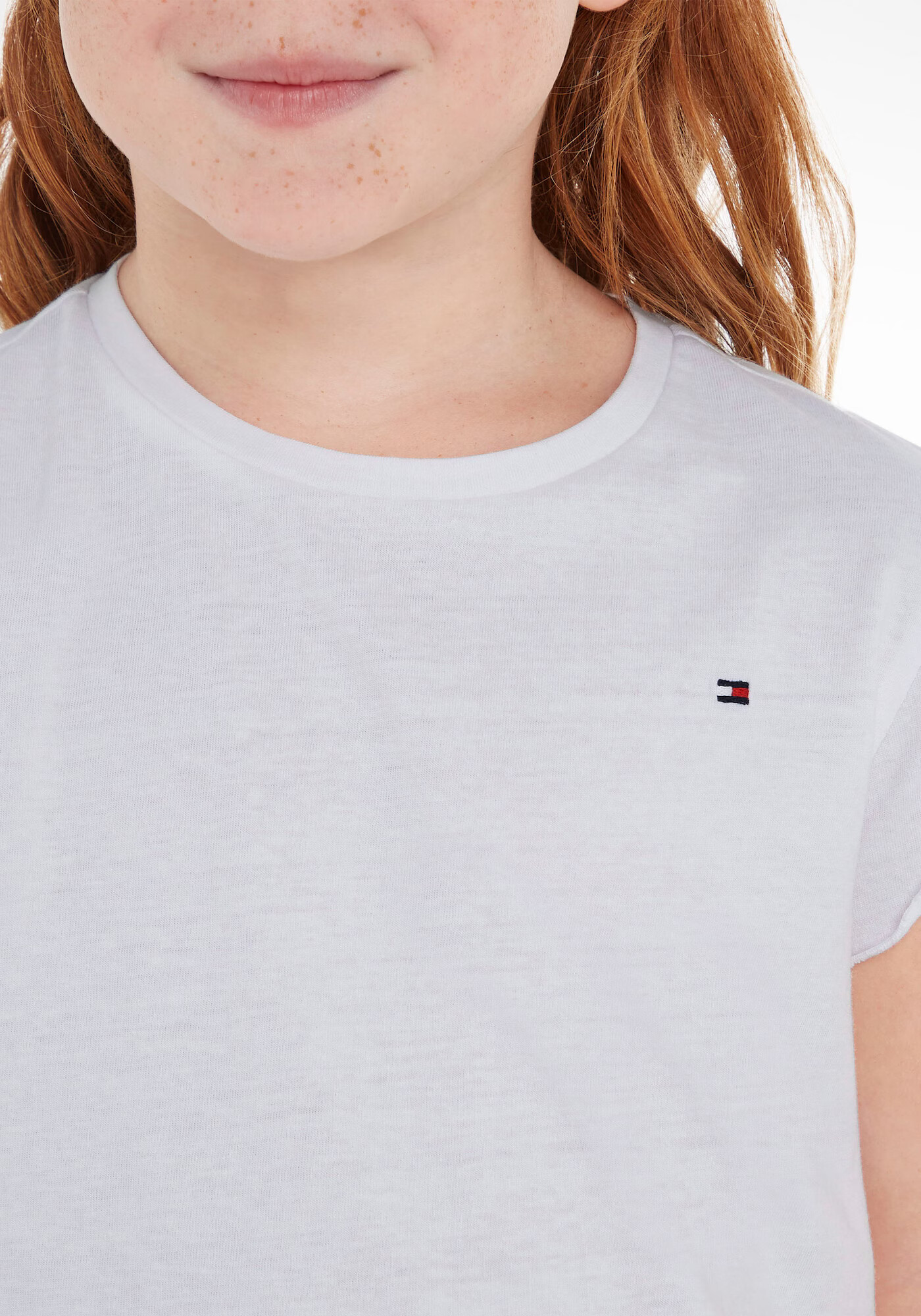 TOMMY HILFIGER Tričko námornícka modrá / červená / biela - Pepit.sk