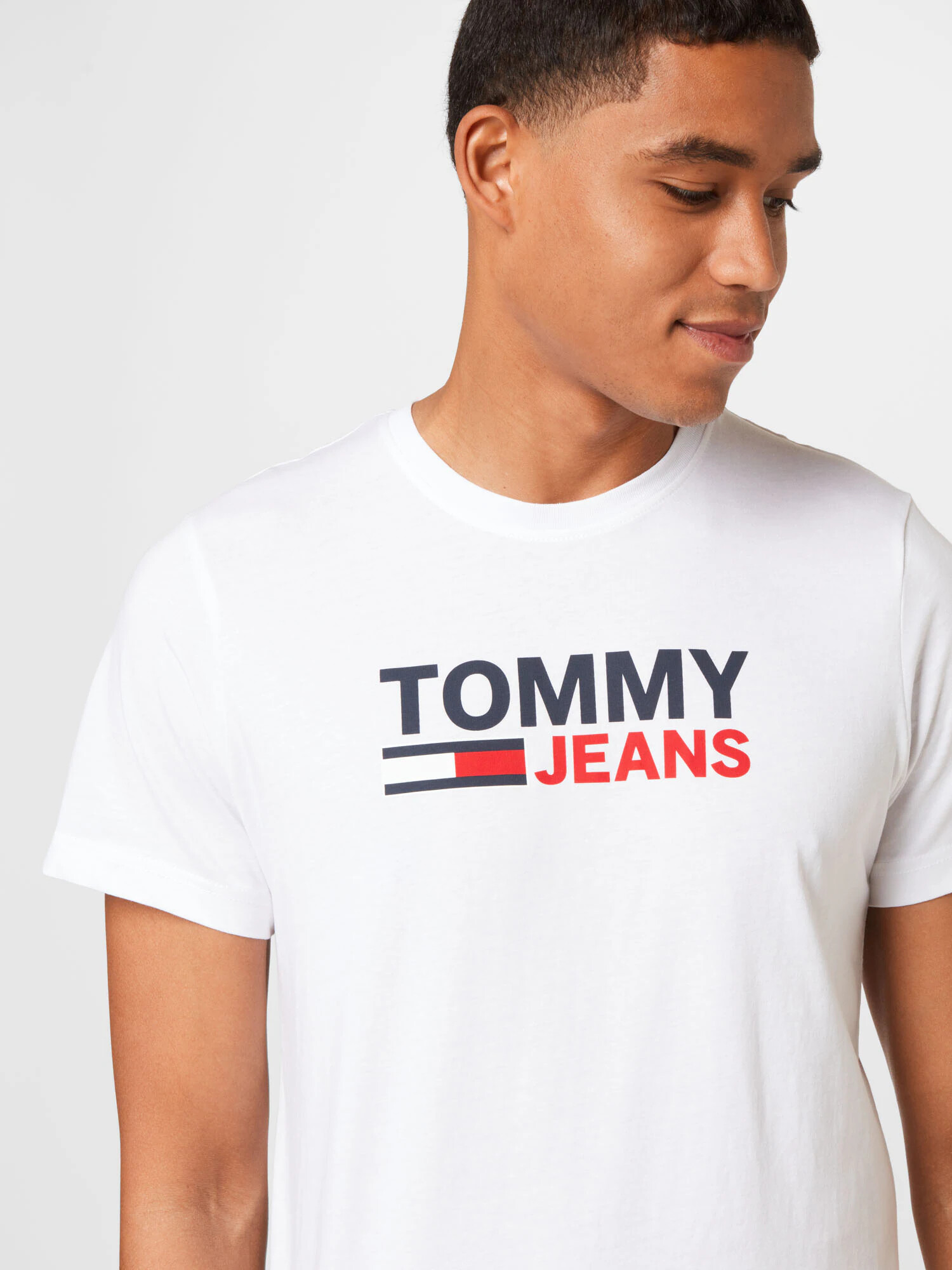 TOMMY HILFIGER Tričko námornícka modrá / červená / biela - Pepit.sk