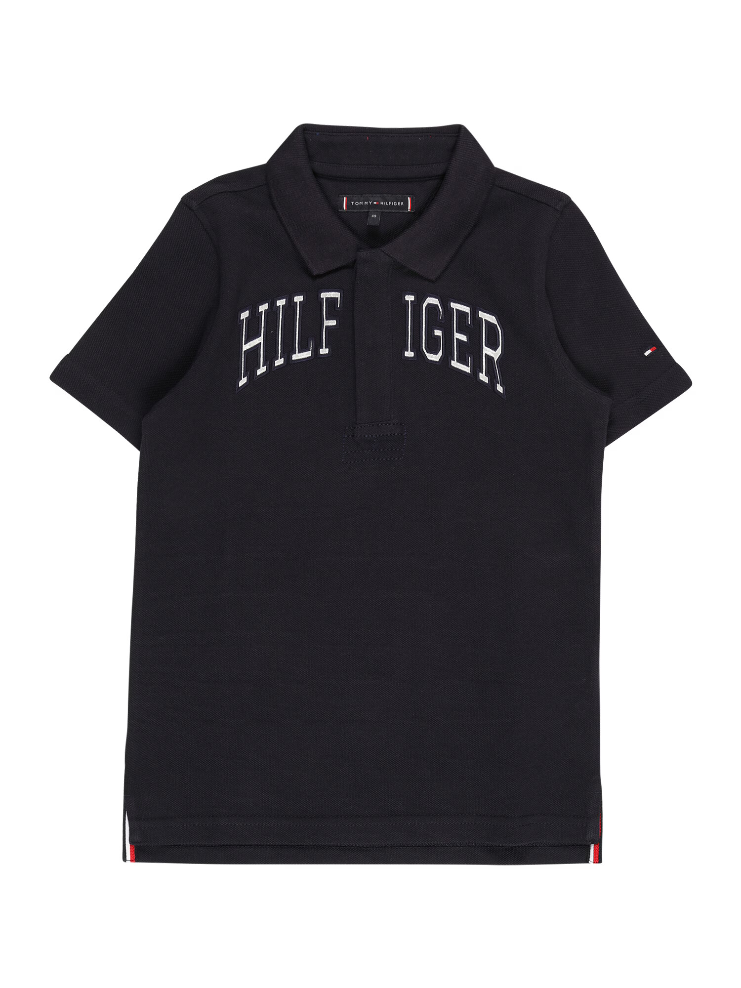 TOMMY HILFIGER Tričko námornícka modrá / jasne červená / biela - Pepit.sk