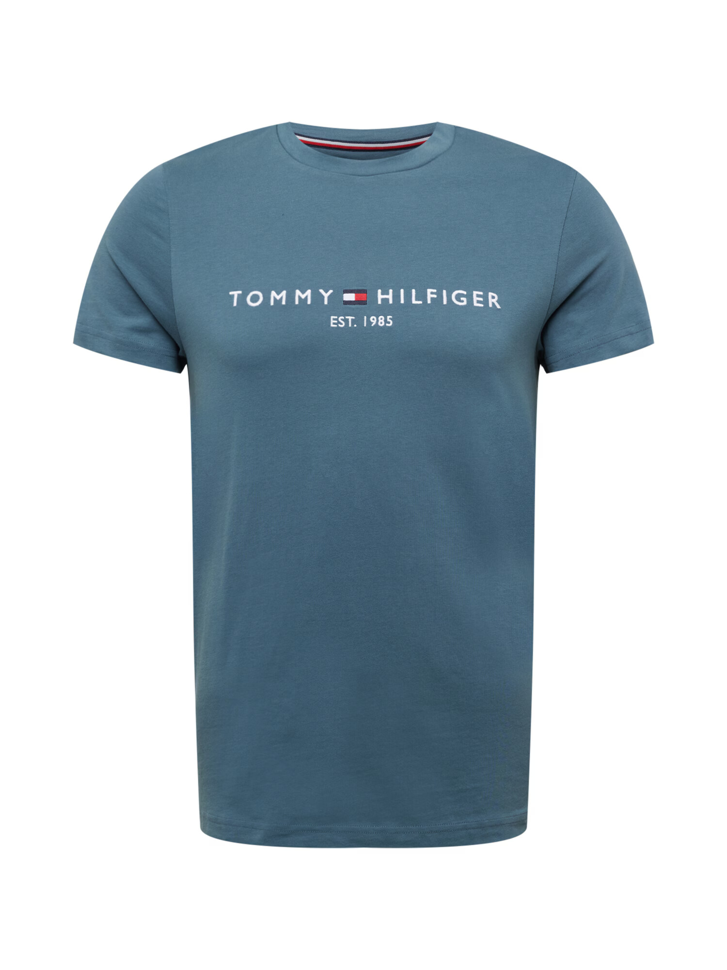 TOMMY HILFIGER Tričko námornícka modrá / svetlomodrá / červená / biela - Pepit.sk