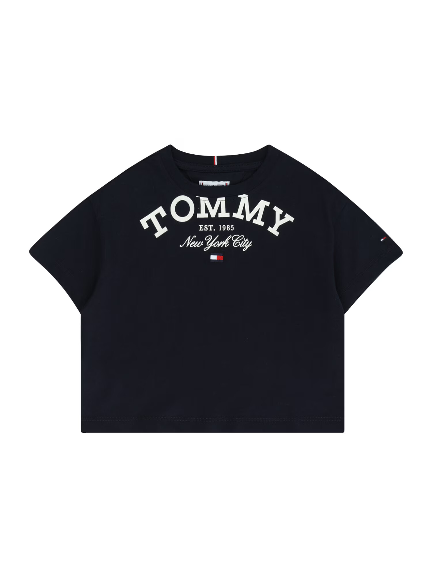 TOMMY HILFIGER Tričko tmavomodrá / červená / biela - Pepit.sk