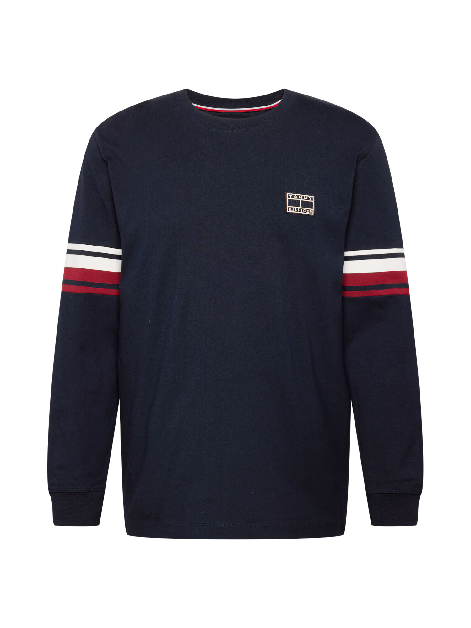 TOMMY HILFIGER Tričko tmavomodrá / červená / biela - Pepit.sk