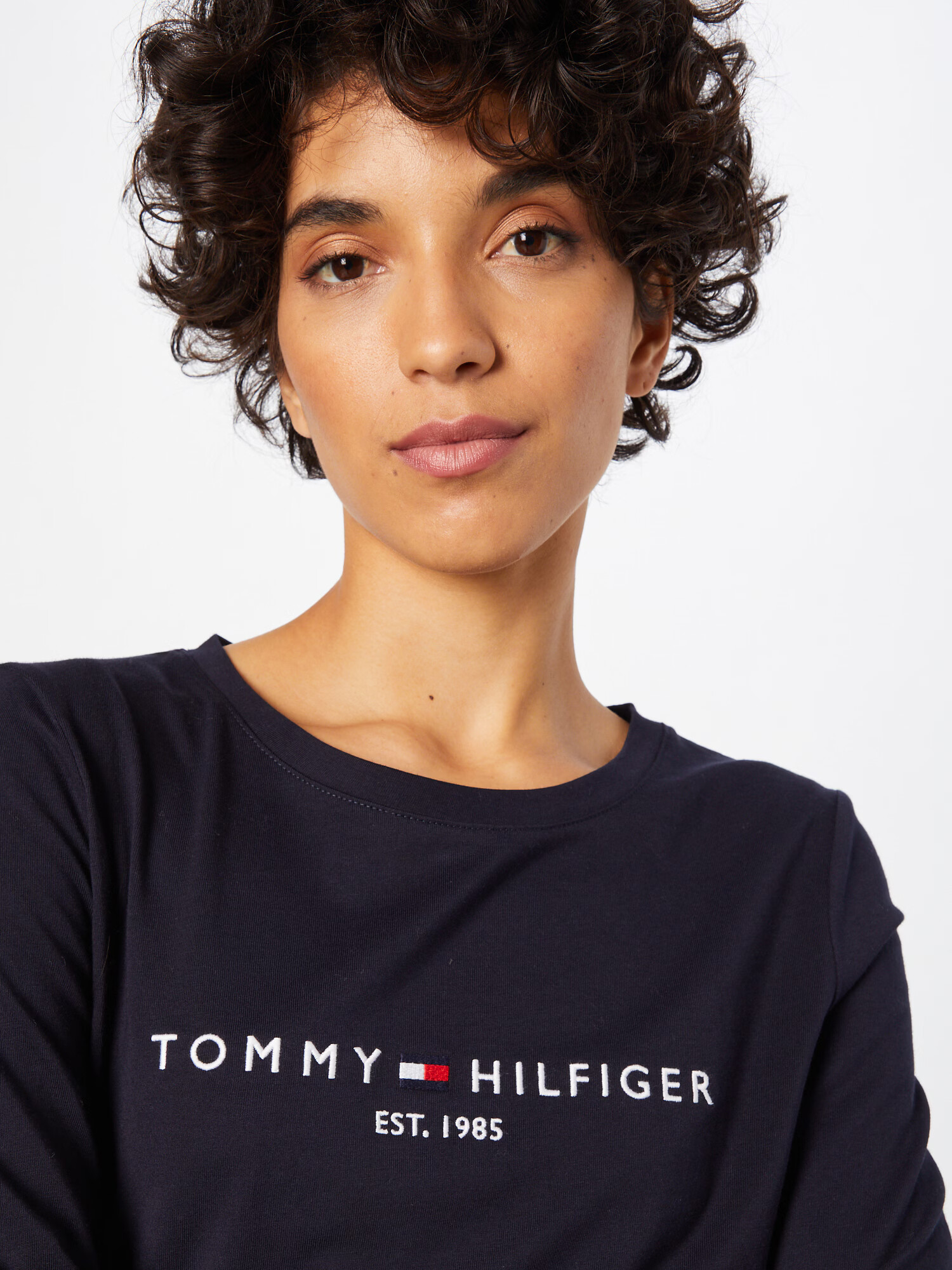 TOMMY HILFIGER Tričko tmavomodrá / červená / biela - Pepit.sk