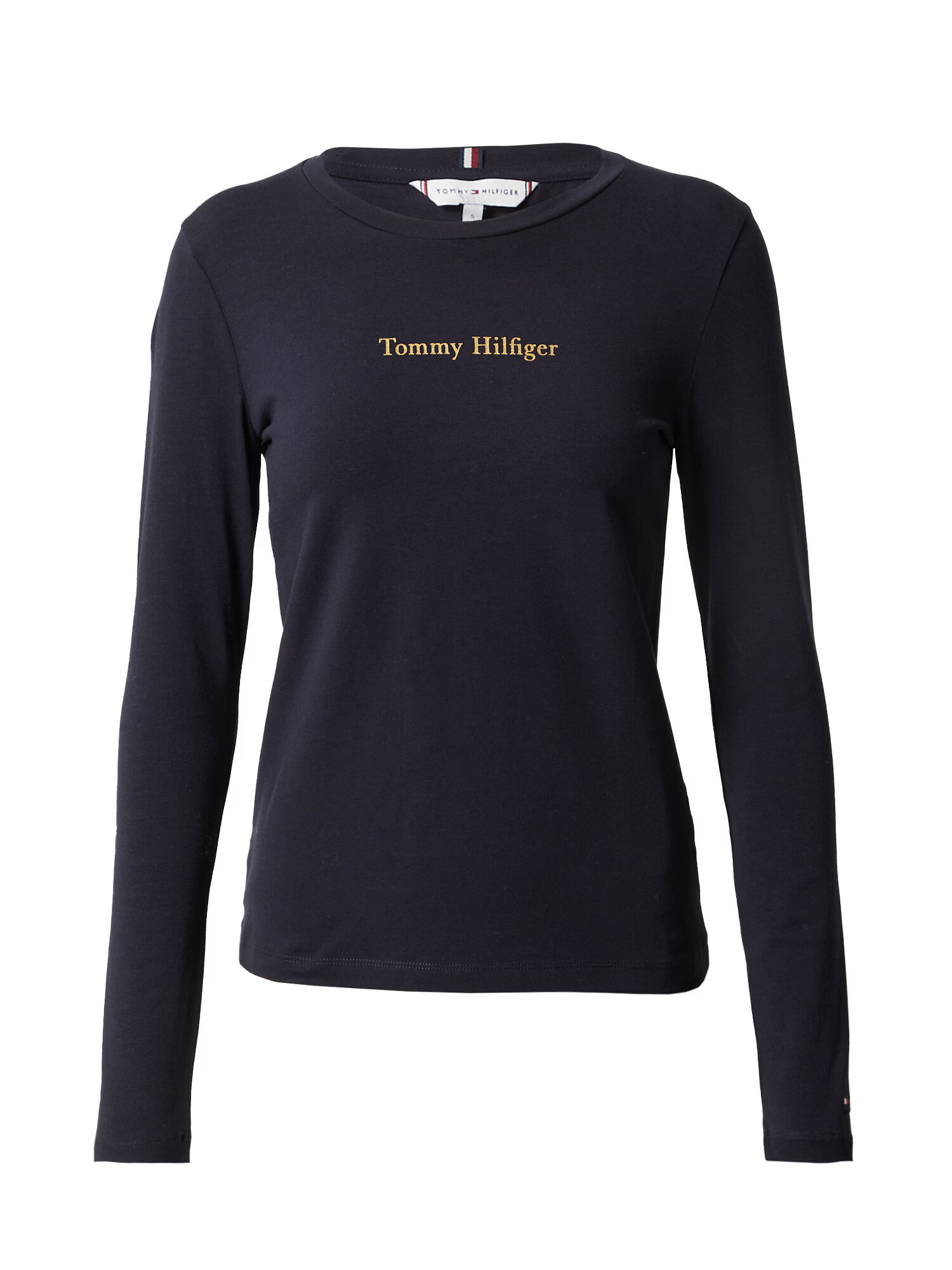 TOMMY HILFIGER Tričko tmavomodrá / zlatá / červená / biela - Pepit.sk